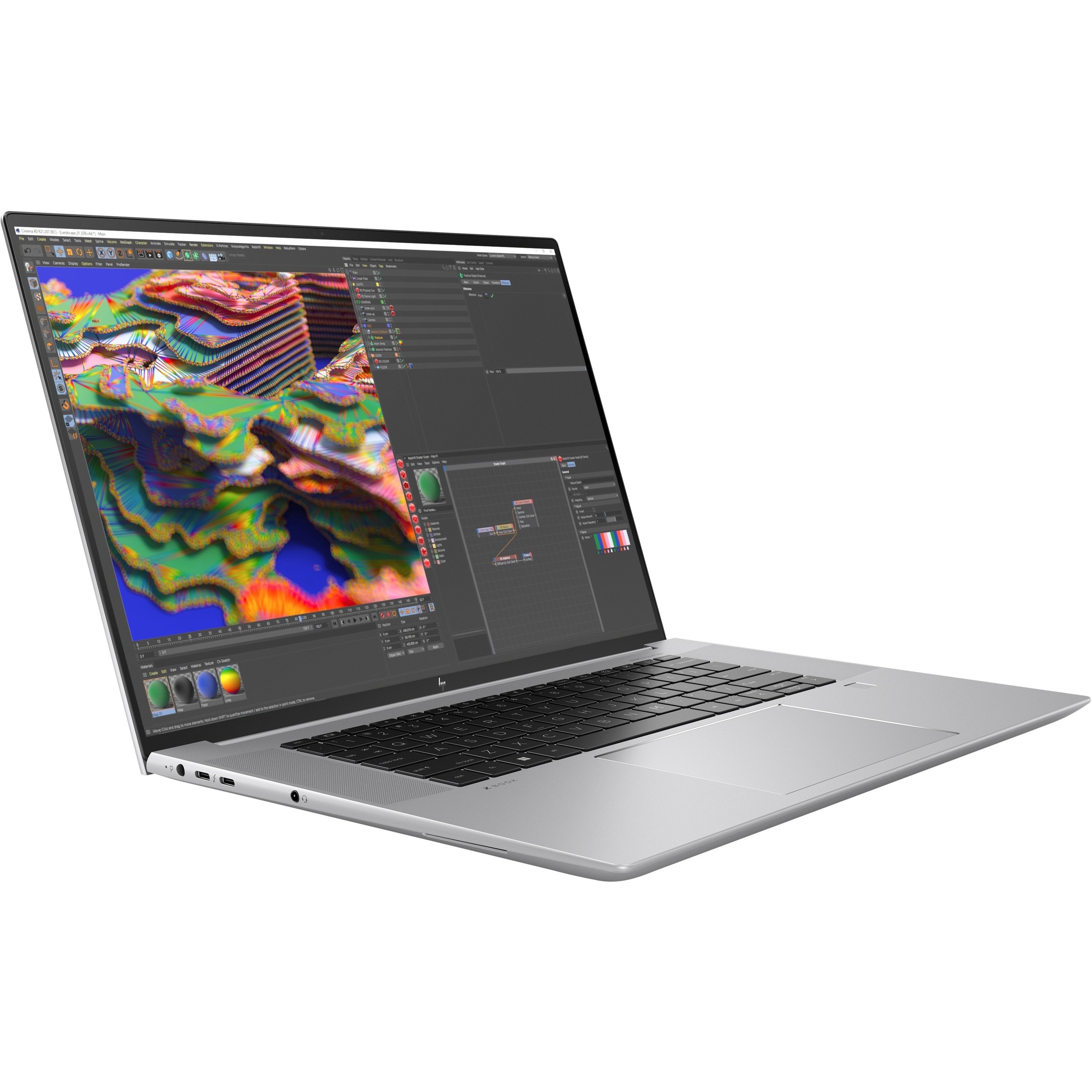 HP ZBook Studio G9 16" Mobile Workstation - Intel Core i9 12th Gen i9-12900H - vPro Technology - 16 GB - 512 GB SSD - Intel Chip - IEEE 802.11ax Wireless LAN Standard — alternate image1