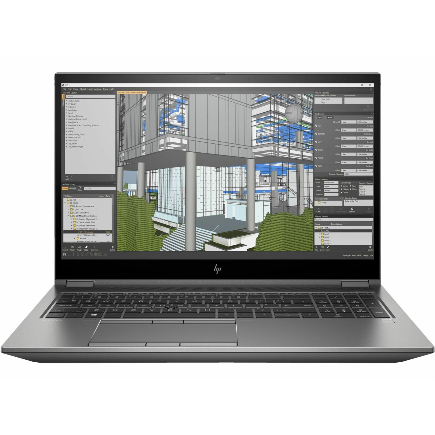 HP ZBook 15 G8 15" Mobile Workstation - Intel Core i7 11th Gen i7-11850H - 16 GB - Intel Chip