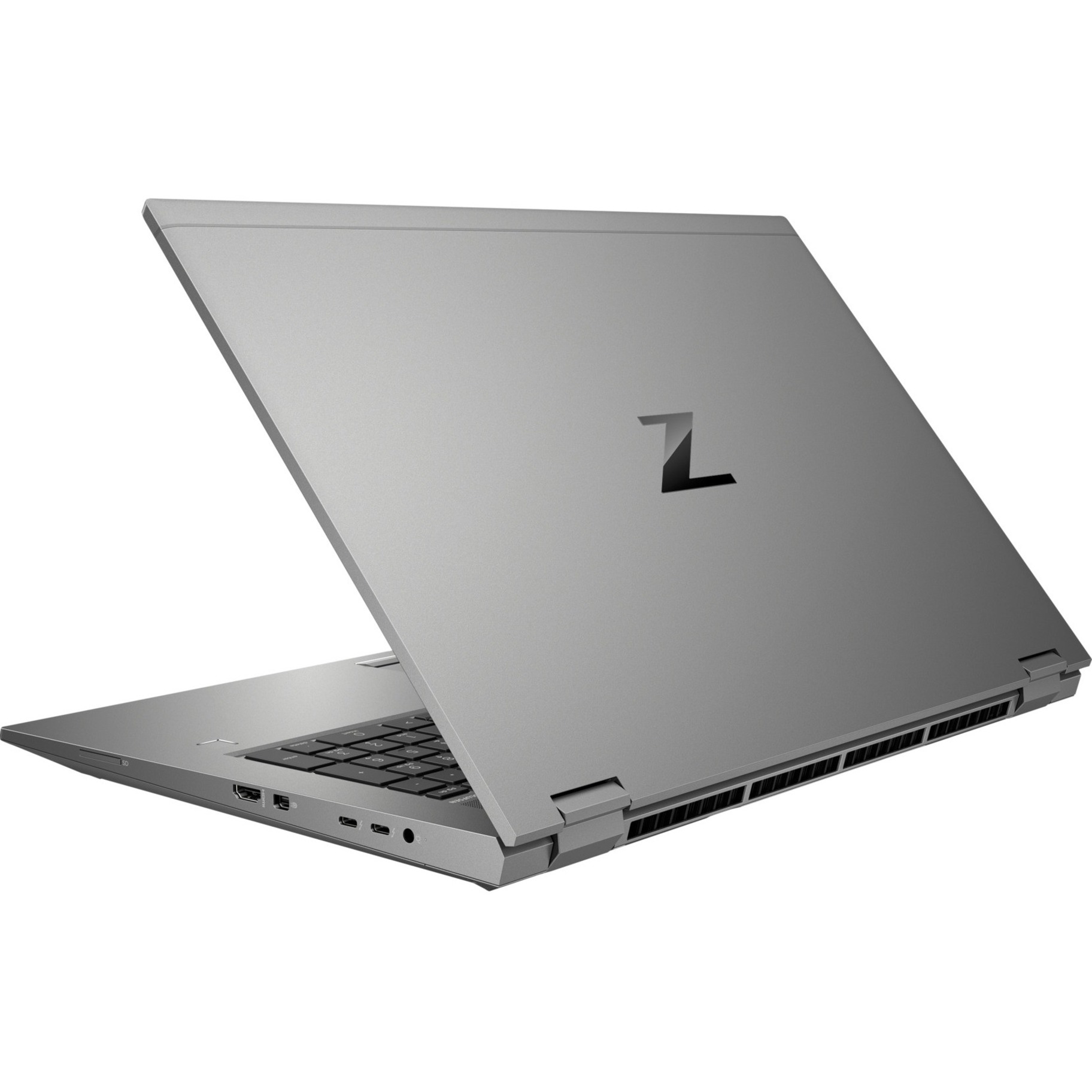 HP ZBook Fury G8 17.3" Mobile Workstation - 4G - 60 Hz - Intel Core i9 11th Gen i9-11950H - vPro Technology - 128 GB - Intel WM590 Chip - LTE Advanced - In-plane Switching (IPS) Technology - 10.20 Hours Battery Run Time - IEEE 802.11ax Wireless LAN Standard — rear