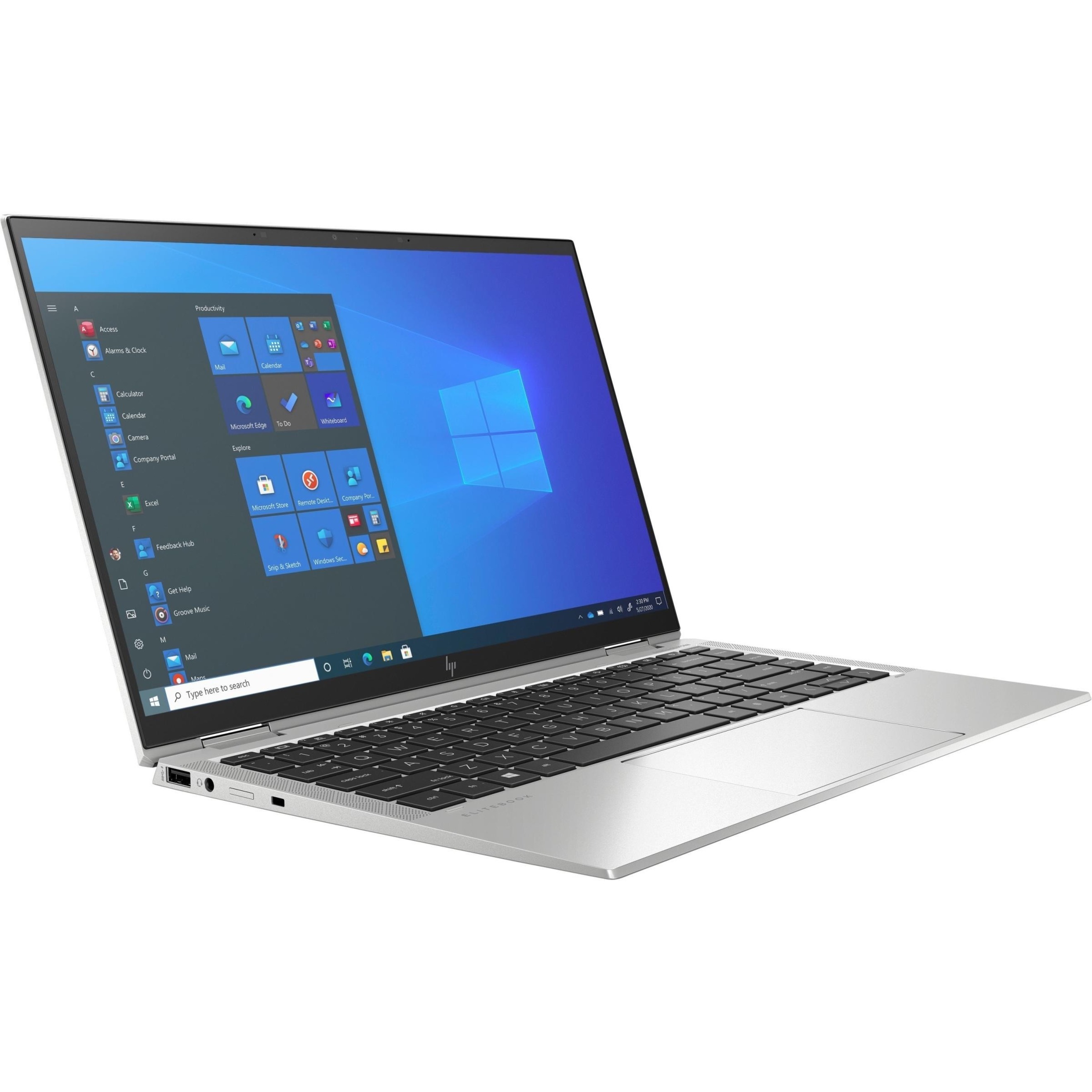 HP EliteBook x360 1040 G8 14" Touchscreen Convertible 2 in 1 Notebook - 60 Hz - Intel Core i7 11th Gen i7-1185G7 - vPro Technology - 16 GB - 256 GB SSD - Intel Chip - Intel Iris Xe Graphics - In-plane Switching (IPS) Technology - IEEE 802.11 a/b/g/n/ac/ax Wireless LAN Standard — alternate image1