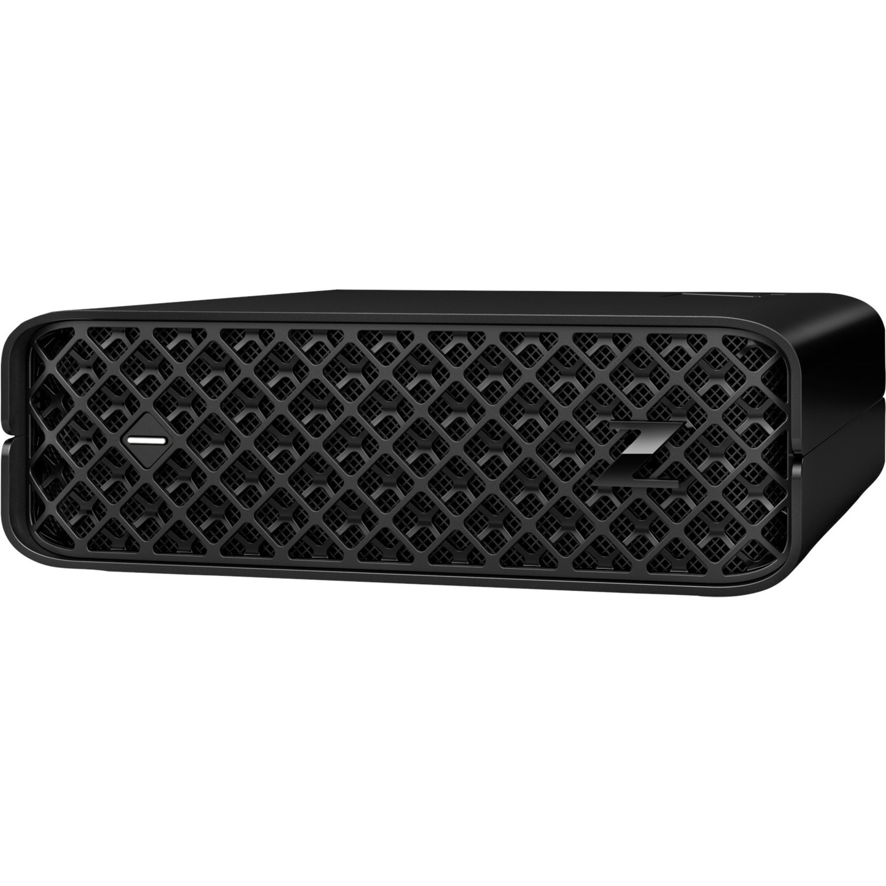HP Z2 Mini G9 Workstation - 1 Core i7 12th Gen i7-12700 - vPro Technology - 16 GB - 512 GB SSD - Mini PC - Intel W680 Chip - Windows 11 Pro - 4 GB Graphics - NVMe Controller - 0, 1 RAID Levels - Spanish Keyboard - Gigabit Ethernet - Wireless LAN — left
