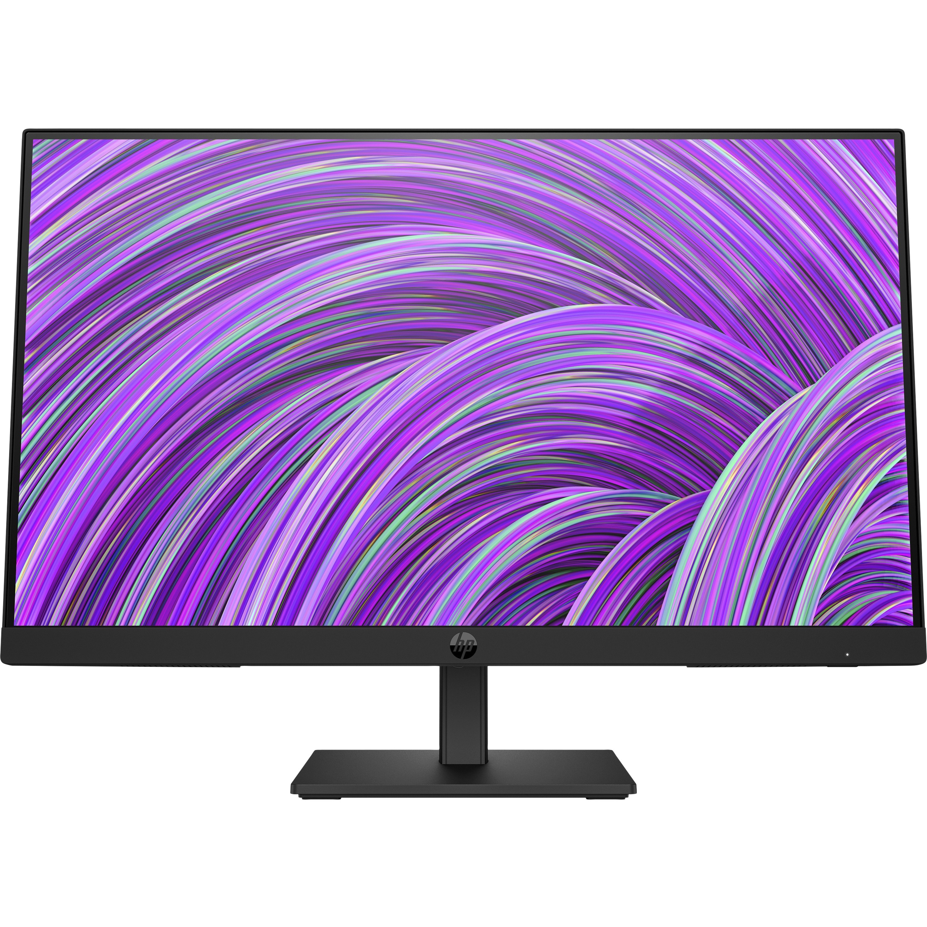 HP P22h G5 22" Class Full HD LCD Monitor - 16:9 - Black - 21.5" Viewable - In-plane Switching (IPS) Technology - Edge LED Backlight - 1920 x 1080 - 16.7 Million Colors - 250 Nit - 5 ms - 75 Hz Refresh Rate - Speakers - Height, Tilt - HDMI - VGA - DisplayPort - VESA Mount Compatible — front