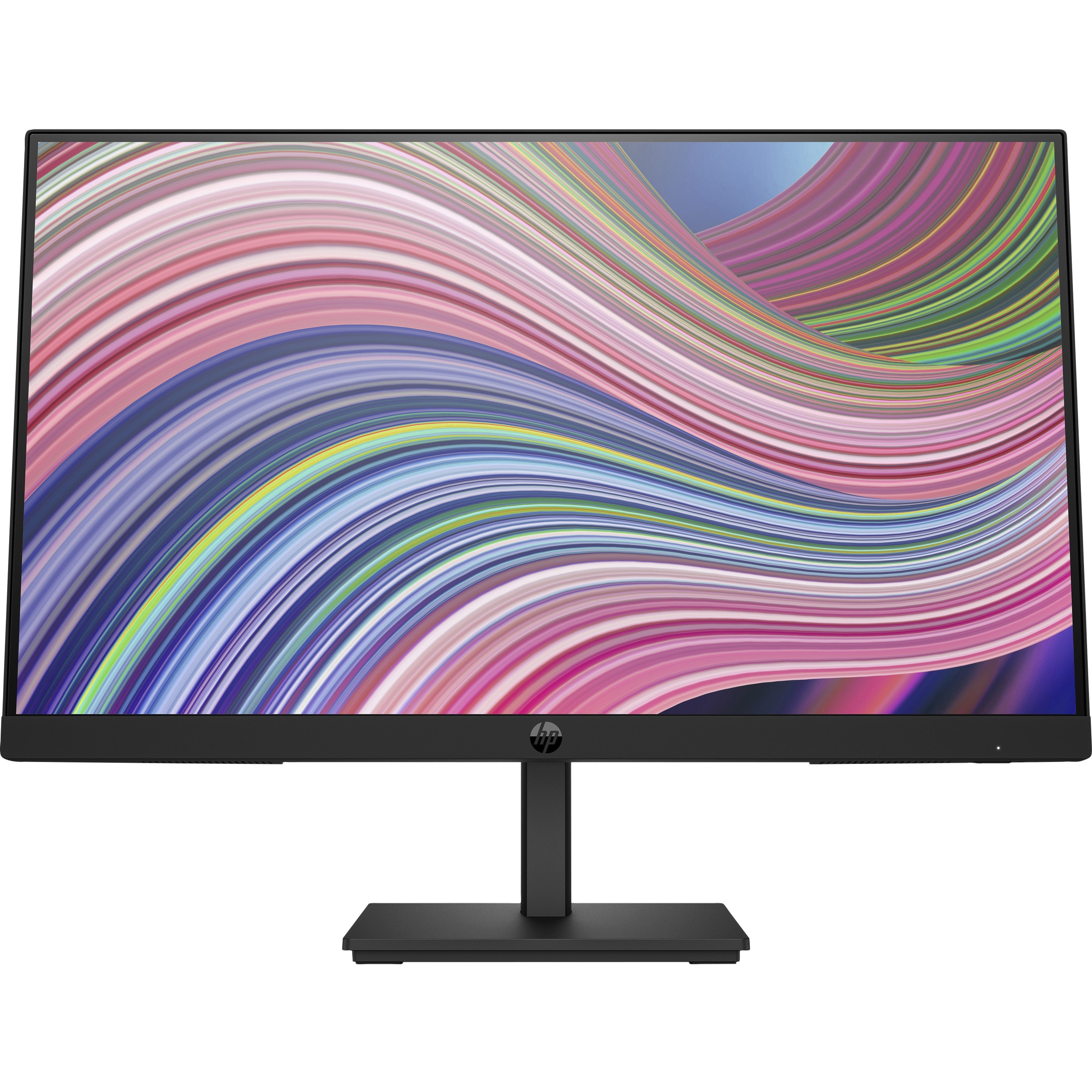 HP P22 G5 22" Class Full HD LCD Monitor - 16:9 - Black - 21.5" Viewable - In-plane Switching (IPS) Technology - Edge LED Backlight - 1920 x 1080 - 16.7 Million Colors - 250 Nit - 5 ms - 75 Hz Refresh Rate - Speakers - Tilt - HDMI - VGA - DisplayPort - VESA Mount Compatible — front