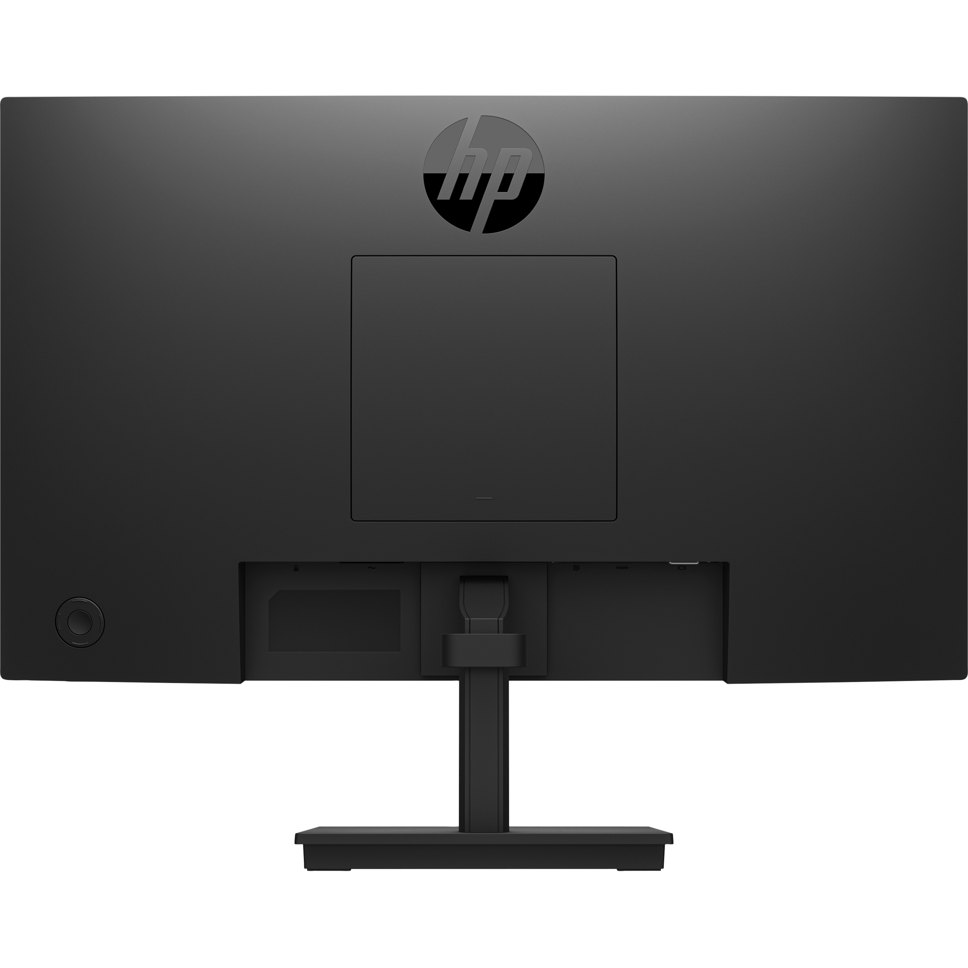 HP P22 G5 22" Class Full HD LCD Monitor - 16:9 - Black - 21.5" Viewable - In-plane Switching (IPS) Technology - Edge LED Backlight - 1920 x 1080 - 16.7 Million Colors - 250 Nit - 5 ms - 75 Hz Refresh Rate - Speakers - Tilt - HDMI - VGA - DisplayPort - VESA Mount Compatible — rear