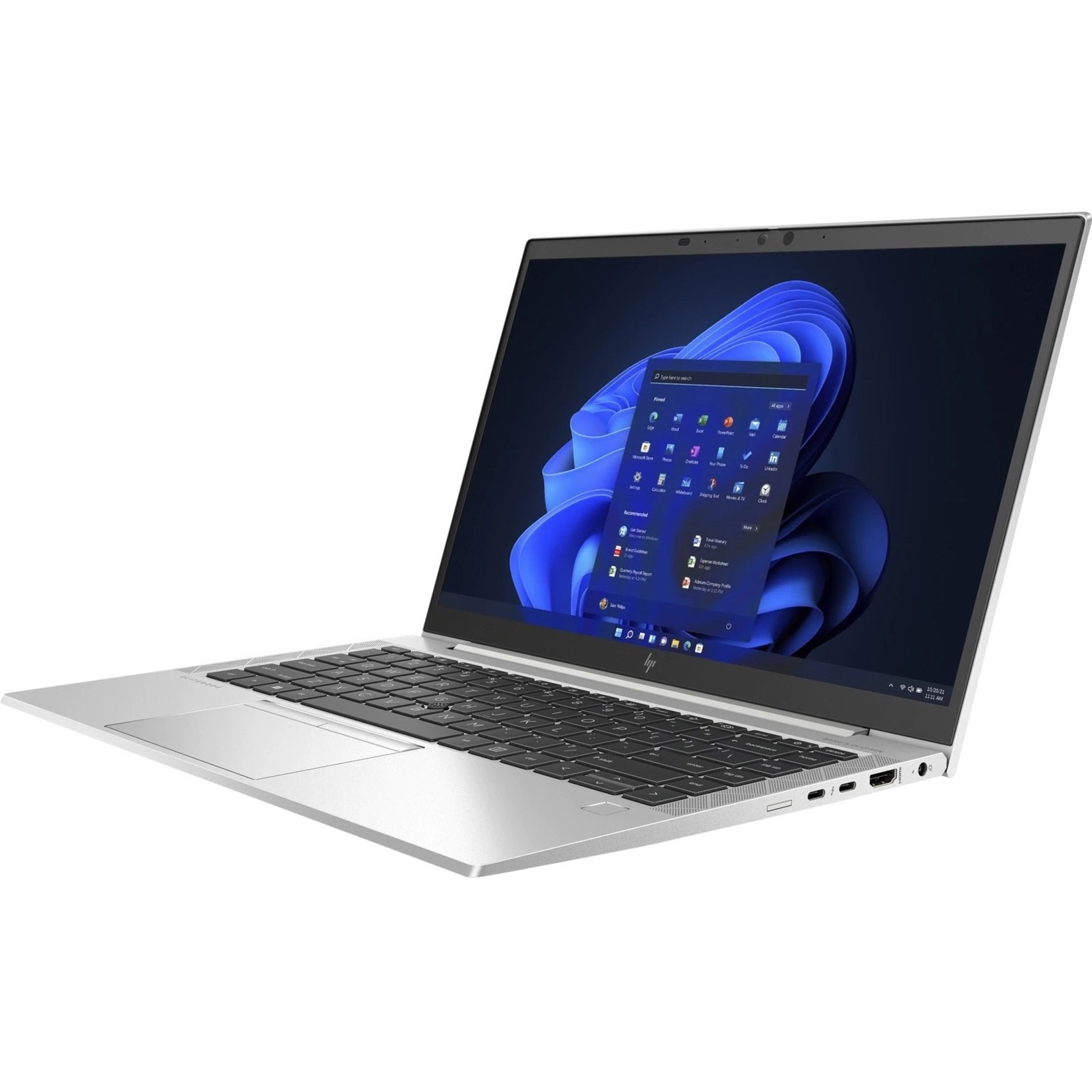 HP EliteBook 840 G8 14" Notebook - Full HD - 60 Hz - Intel Core i5 11th Gen i5-1145G7 - vPro Technology - 16 GB - 256 GB SSD - Intel Chip - 1920 x 1080 - Intel Iris Xe Graphics - In-plane Switching (IPS) Technology - IEEE 802.11 a/b/g/n/ac/ax Wireless LAN Standard — alternate image10