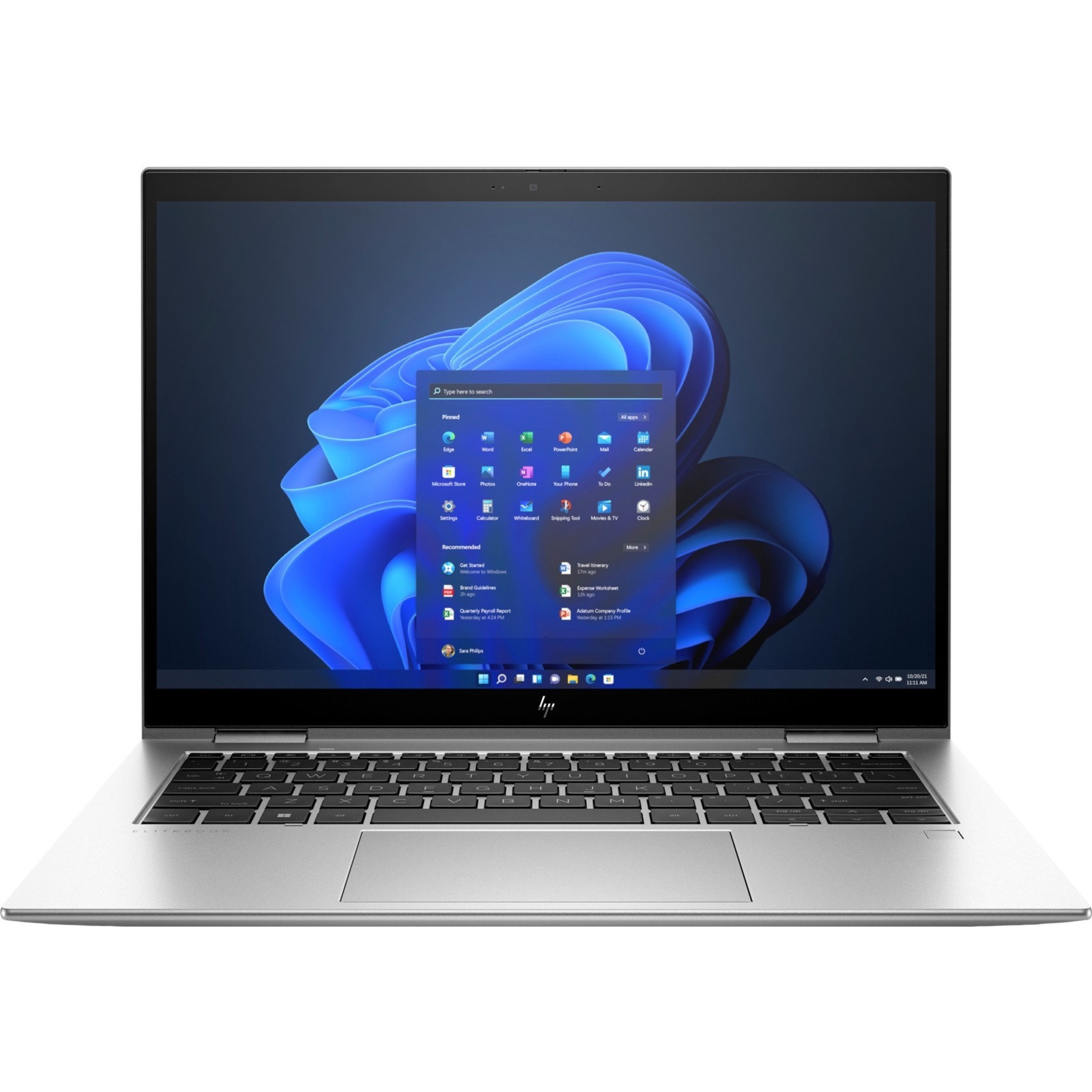 HP Elite x360 1040 G9 14" Touchscreen Convertible 2 in 1 Notebook - WUXGA - 60 Hz - Intel Core i5 12th Gen i5-1235U - 16 GB - 1 TB SSD - Intel Chip - LTE Advanced - 1920 x 1200 - Intel Iris Xe Graphics - IEEE 802.11ax Wireless LAN Standard — frontmaximum