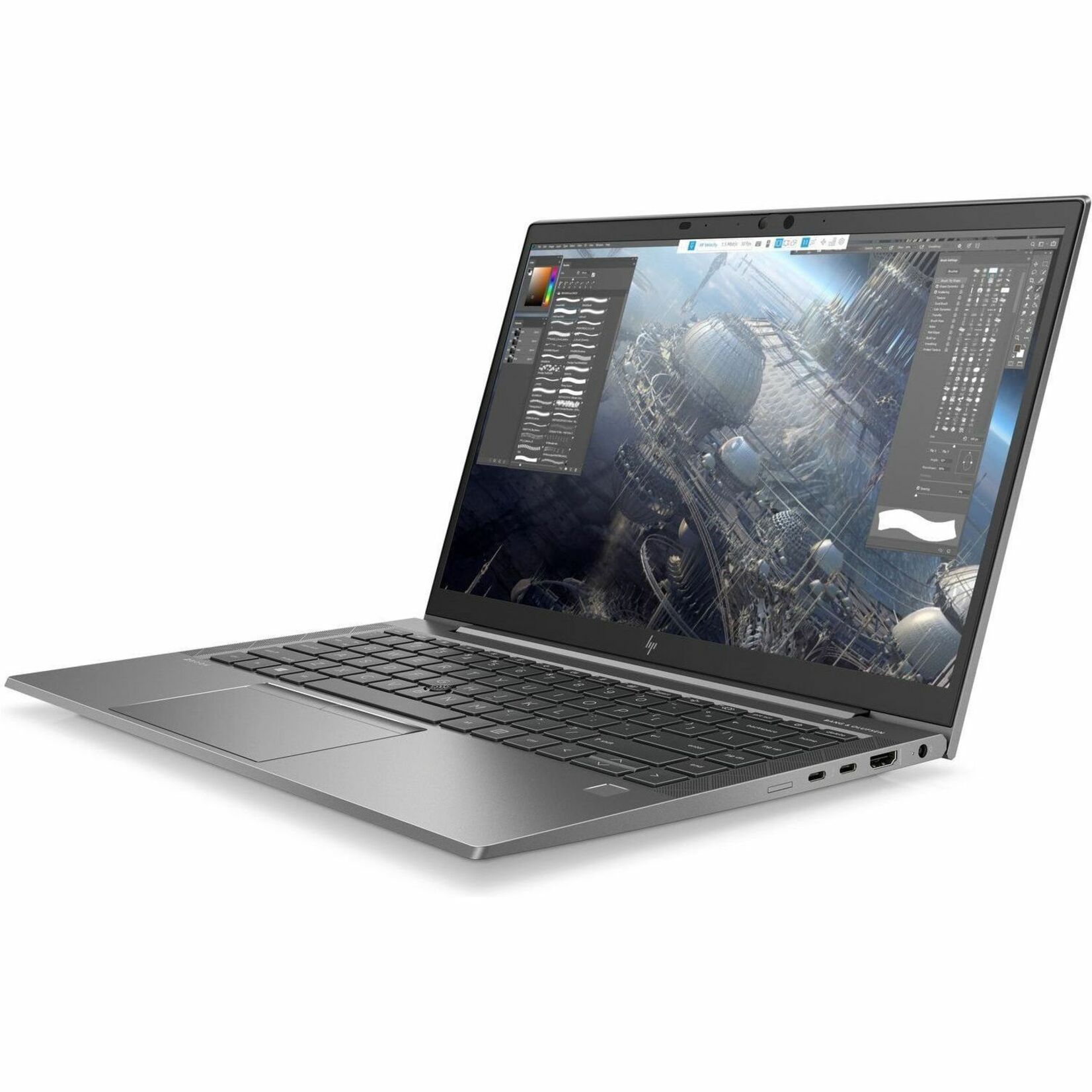 HP ZBook Firefly G8 14" Mobile Workstation - Full HD - 60 Hz - Intel Core i7 11th Gen i7-1185G7 - vPro Technology - 32 GB - 512 GB SSD - English (US) Keyboard - Intel Chip - 1920 x 1080 - In-plane Switching (IPS) Technology - 14 Hours Battery Run Time - IEEE 802.11ax Wireless LAN Standard — alternate image1