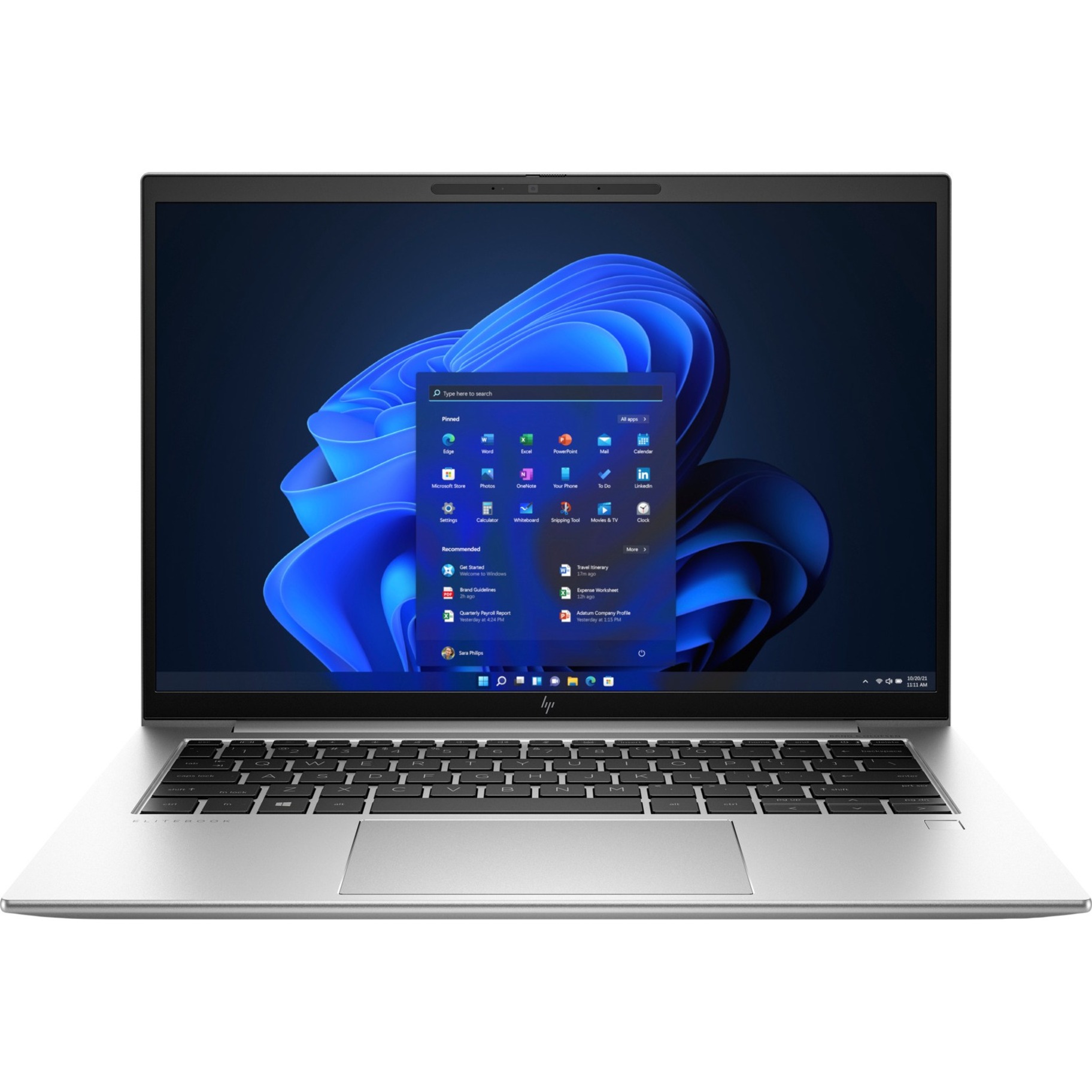 HP EliteBook 845 G9 14" Notebook - WUXGA - 60 Hz - AMD Ryzen 5 PRO 6650U - 16 GB - 256 GB SSD - AMD Chip - 1920 x 1200 - AMD Radeon Graphics - In-plane Switching (IPS) Technology - IEEE 802.11ax Wireless LAN Standard — front