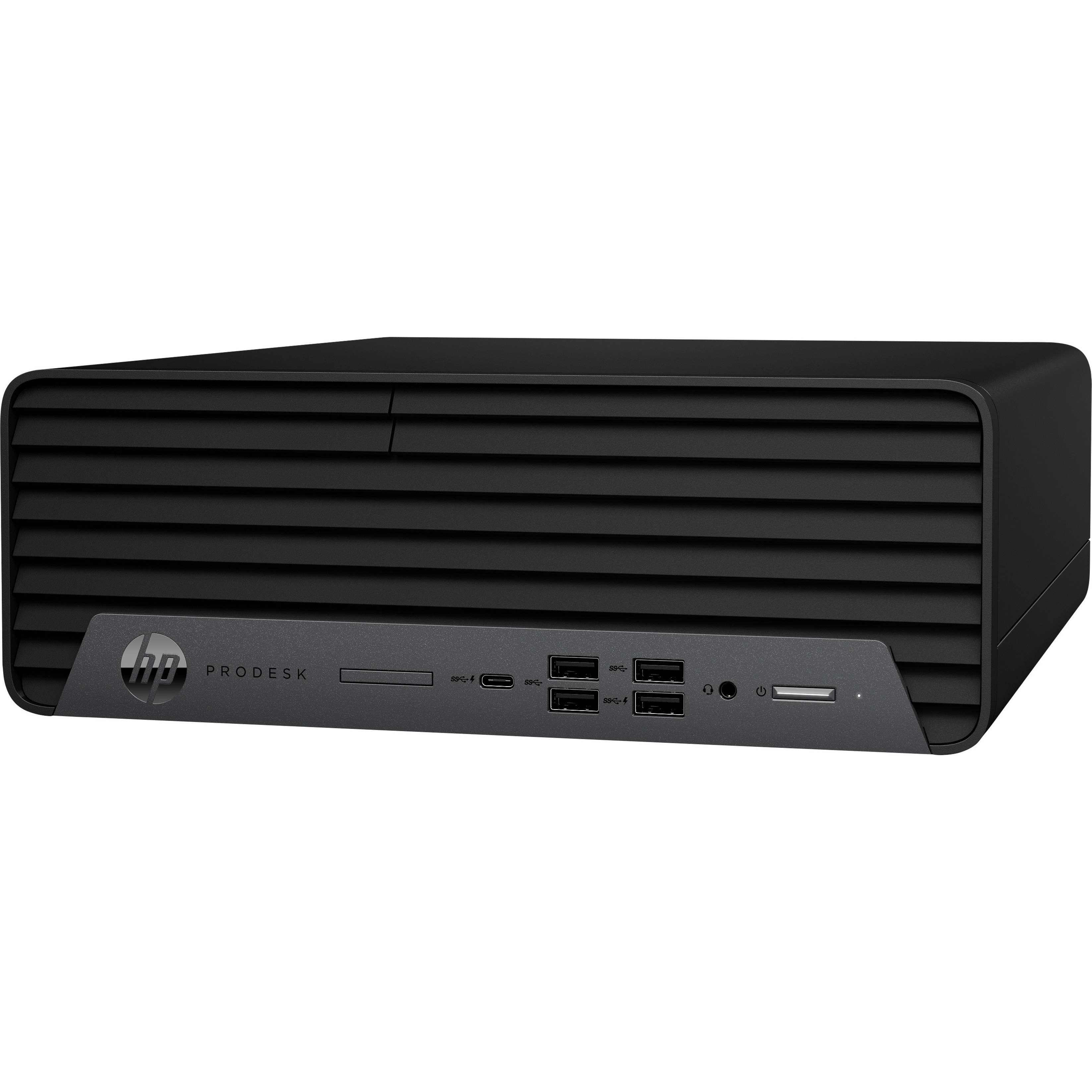HP Desktop Computer - Intel Core i7 10th Gen i7-10700 - 16 GB - 256 GB SSD - Intel Q470 Chip - Windows 10 Pro 64-bit - Intel UHD Graphics DDR4 SDRAM - DVD-Writer - 180 W — leftmaximum