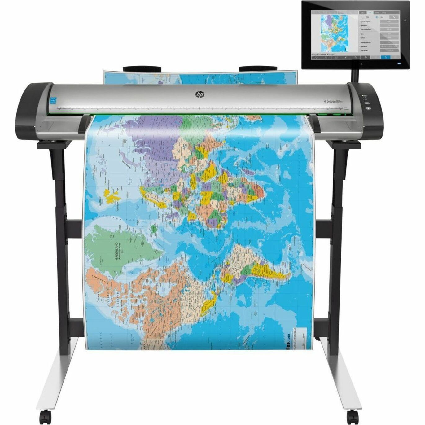 HP SD Pro Sheetfed Scanner - Color, Grayscale Scan - USB — alternate image1