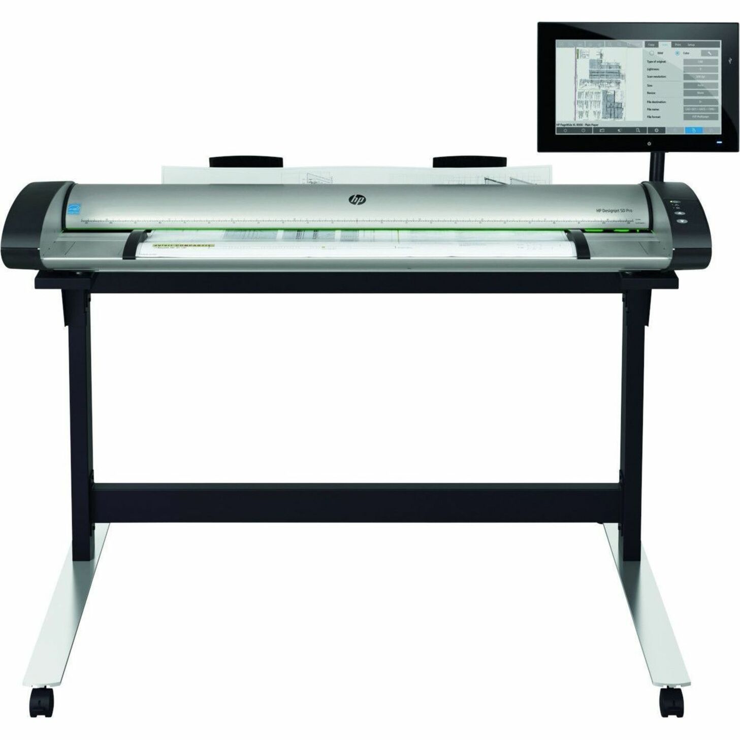 HP SD Pro Sheetfed Scanner - Color, Grayscale Scan - USB — front