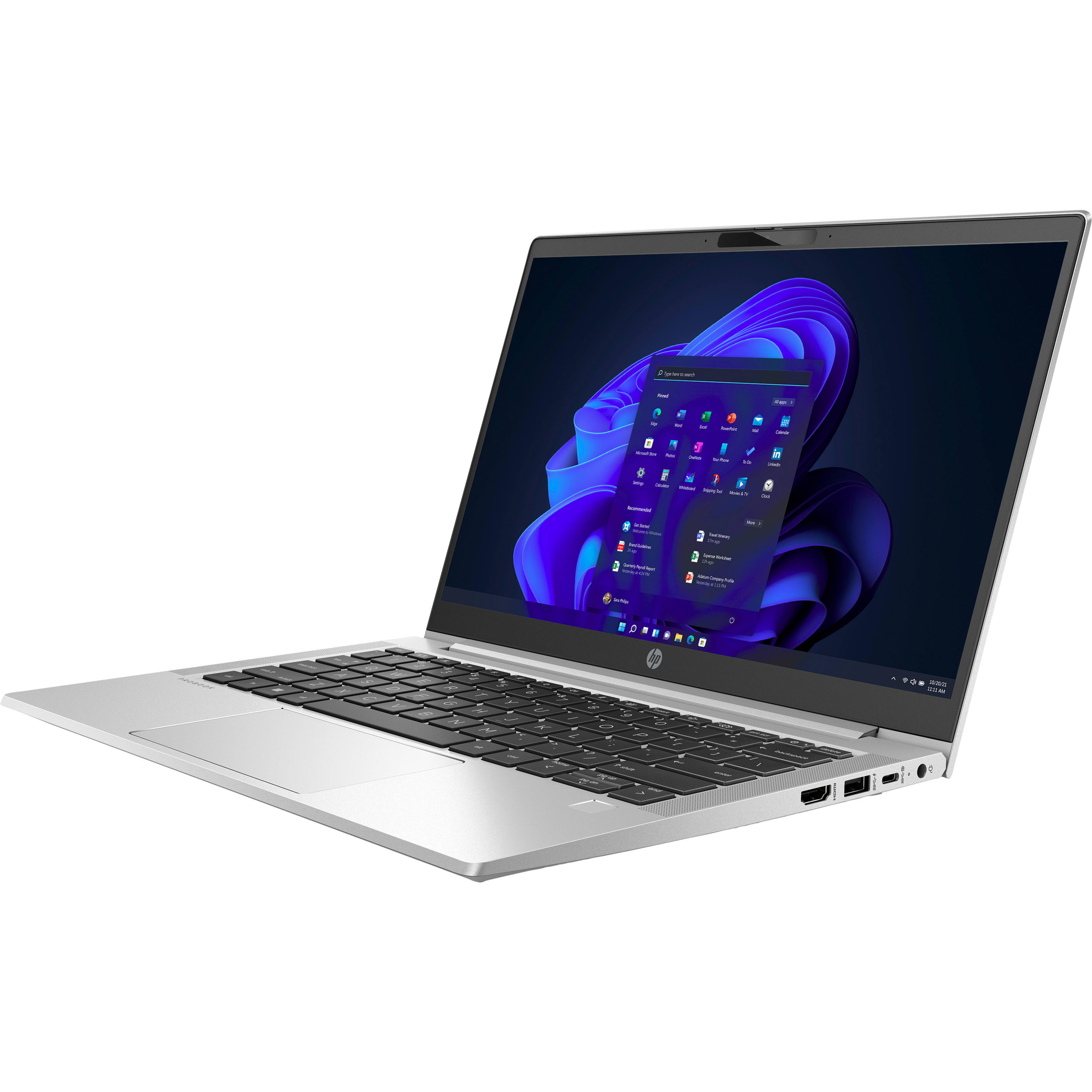 HP ProBook 630 G8 13.3" Notebook - Full HD - 1920 x 1080 - Intel Core i5 11th Gen i5-1145G7 - 16 GB Total RAM - 256 GB SSD - Pike Silver - Intel Chip - Intel Iris Xe Graphics - In-plane Switching (IPS) Technology