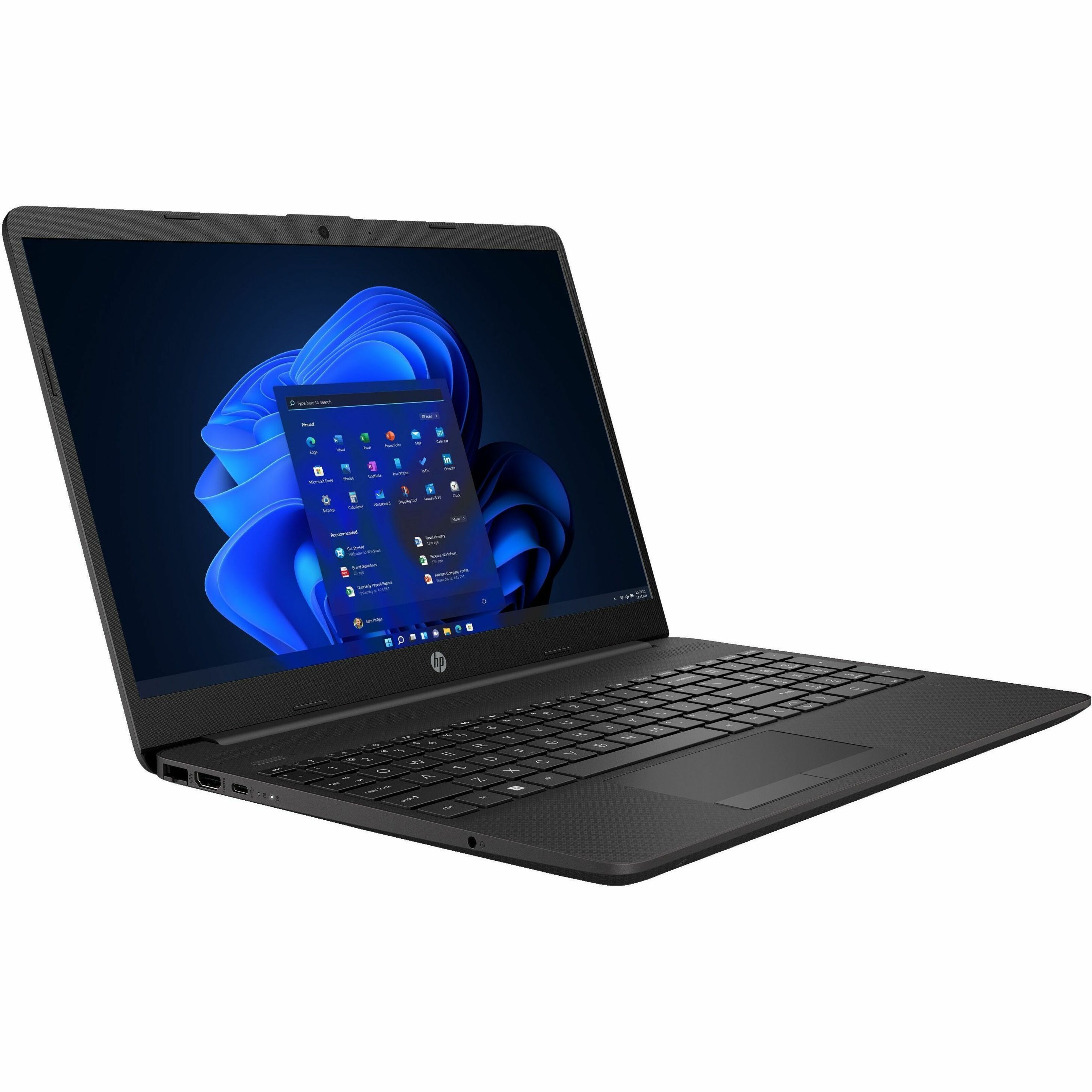 HP 255 G9 15.6" Notebook - Full HD - 60 Hz - AMD Ryzen 5 - 16 GB - 256 GB SSD - AMD Chip - 1920 x 1080 - In-plane Switching (IPS) Technology - Front Camera/Webcam - 10.25 Hours Battery Run Time - IEEE 802.11a/b/g/n/ac Wireless LAN Standard