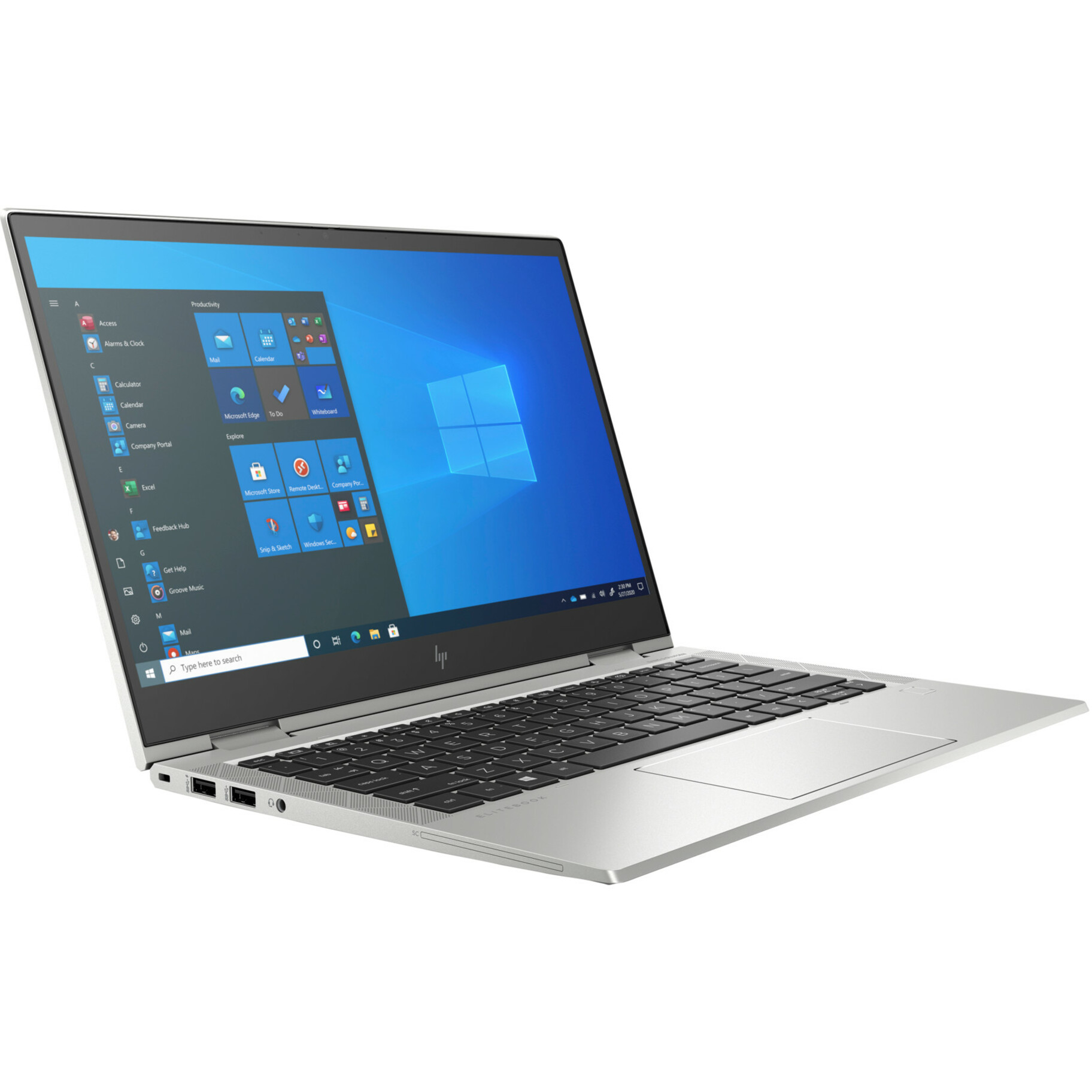 HP EliteBook x360 830 G8 13.3" Touchscreen Convertible 2 in 1 Notebook - Full HD - 60 Hz - Intel Core i5 11th Gen i5-1135G7 - vPro Technology - 16 GB - 128 GB SSD - Intel Chip - 1920 x 1080 - Intel Iris Xe Graphics - In-plane Switching (IPS) Technology