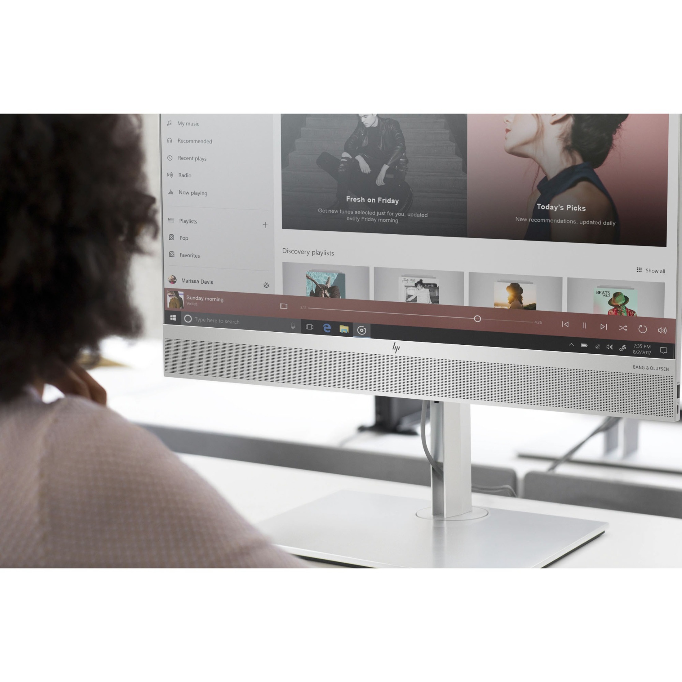 HP EliteOne 800 G6 All-in-One Computer - Intel Core i5 10th Gen i5-10500 - 16 GB - 256 GB SSD - 23.8" Full HD - 1920 x 1080 — alternate image4