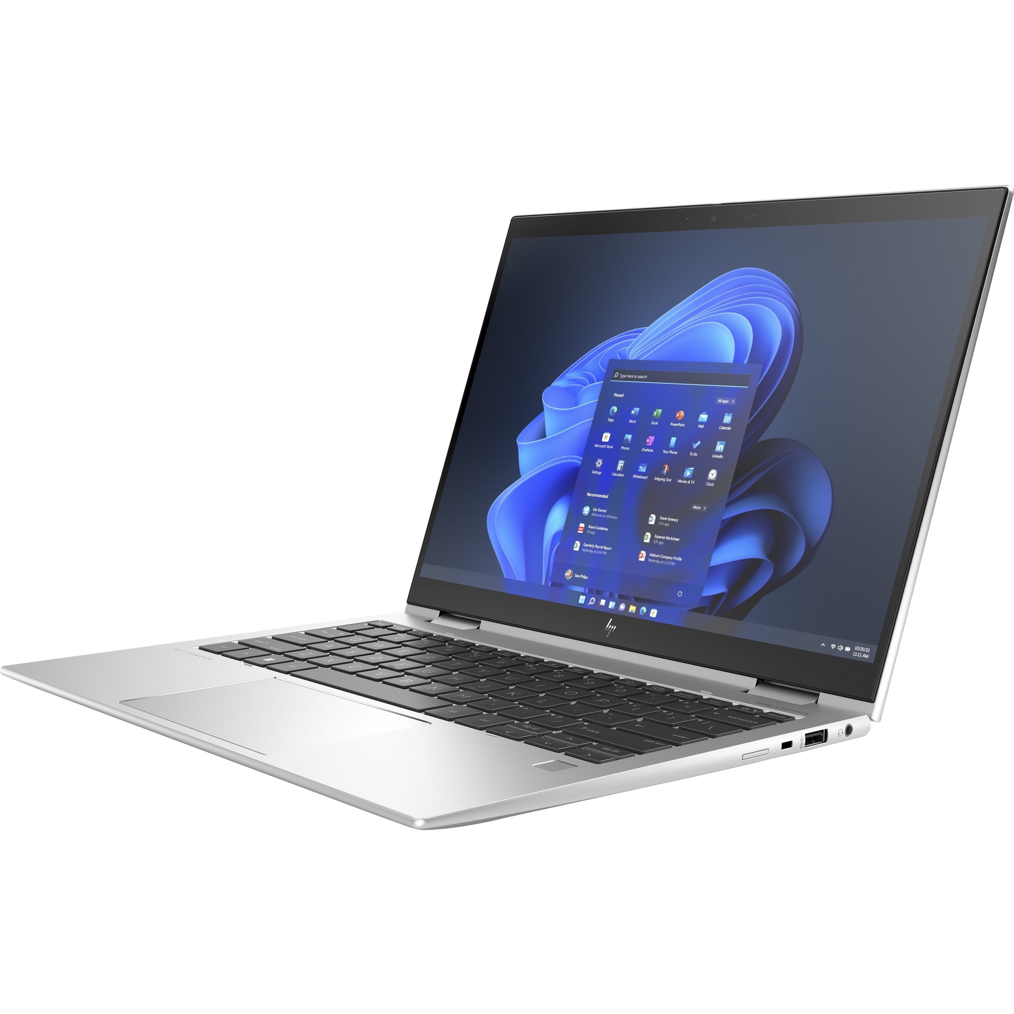 HP Elite x360 830 G9 13.3" Touchscreen Convertible 2 in 1 Notebook - WUXGA - Intel Core i5 12th Gen i5-1245U - vPro Technology - 16 GB - 256 GB SSD - Intel Chip - 1920 x 1200 - Intel Iris Xe Graphics - In-plane Switching (IPS) Technology - IEEE 802.11ax Wireless LAN Standard — alternate image2