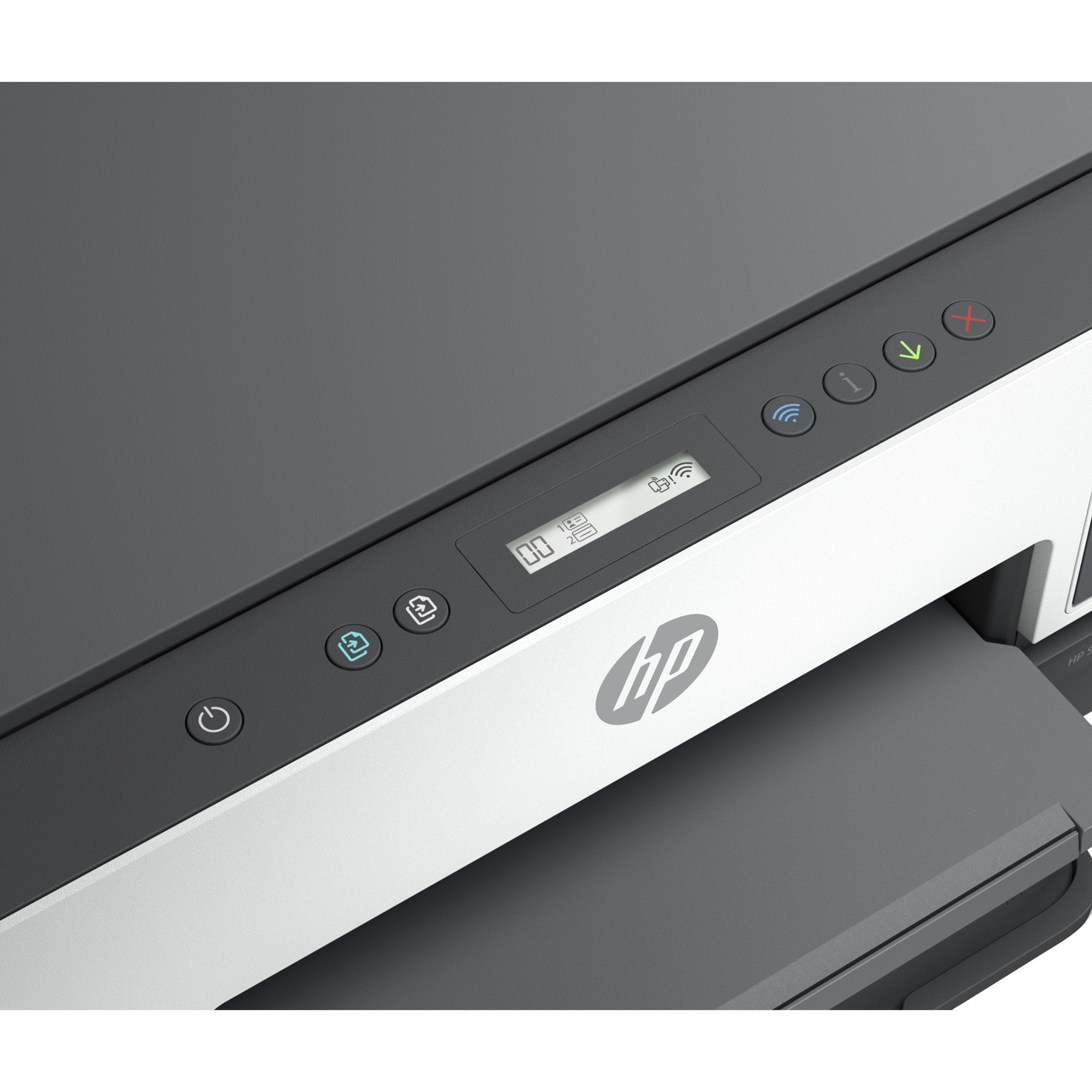 HP 6001 Wireless Smart Tank Inkjet Multifunction Printer - Color - Copier/Printer/Scanner - 4800 x 1200 dpi Print - Automatic Duplex Print - Up to 3000 Pages Monthly - Color Flatbed Scanner - 1200 dpi Optical Scan - Wireless LAN - Apple AirPrint, Mopria, HP Print Service Plugin, Wi-Fi Direct, Android Printing, HP Smart App - USB - For Plain Paper Print — alternate image2