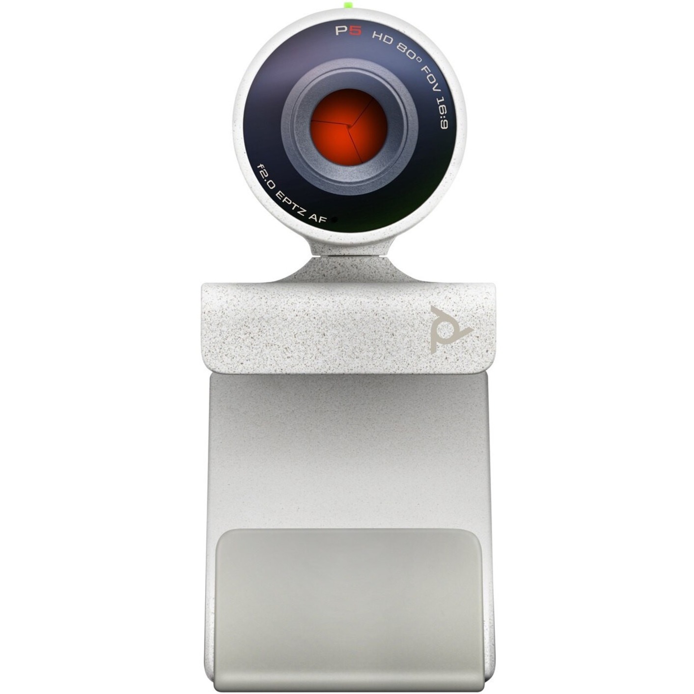 HP/Poly Webcam - 4K MP - 30 FPS - USB-A - 1920 x 1080 Video - Auto-focus - 80° Angle - Clamp, Tripod Mount - 4x Digital Zoom - Microphone - Monitor — alternate image1