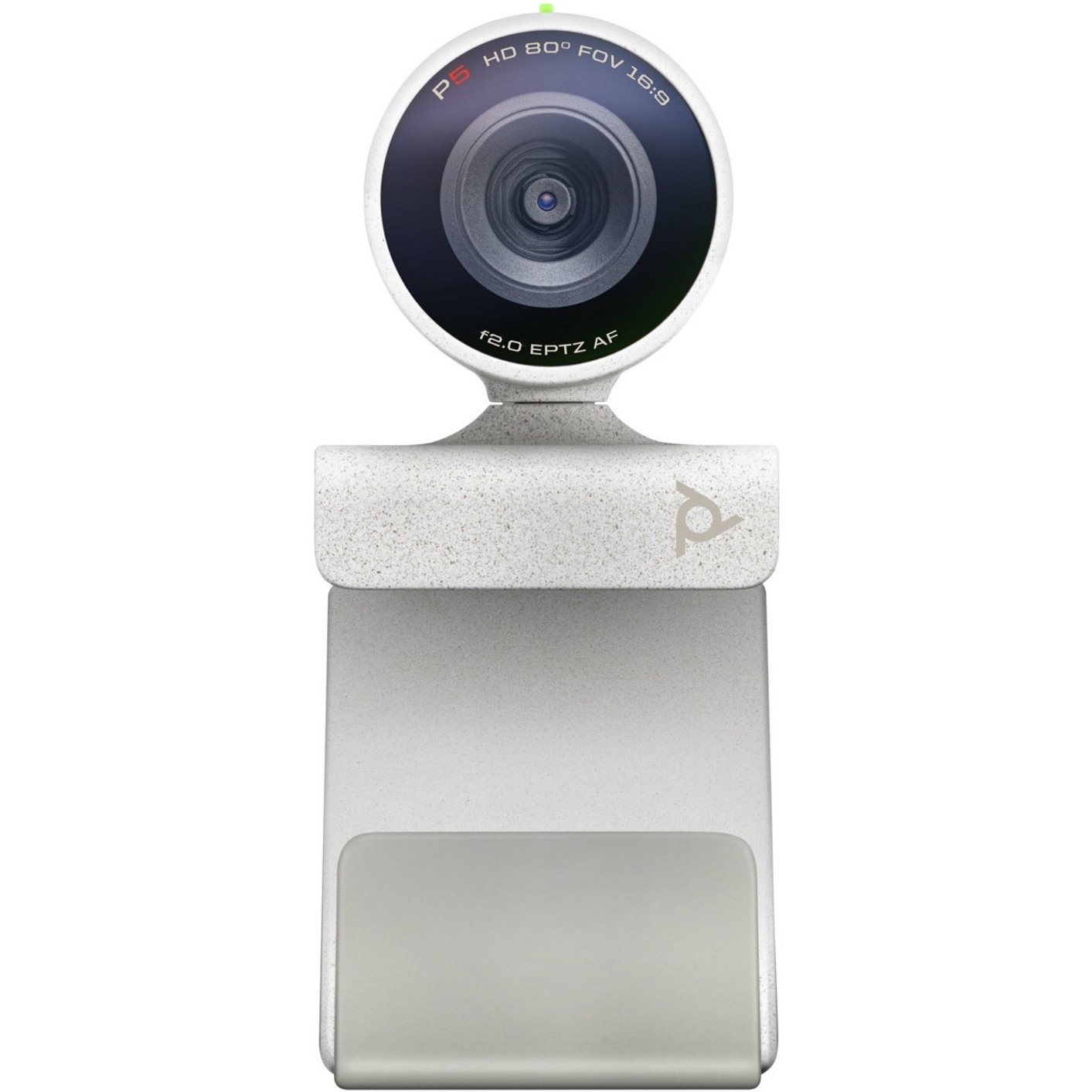 HP/Poly Webcam - 4K MP - 30 FPS - USB-A - 1920 x 1080 Video - Auto-focus - 80° Angle - Clamp, Tripod Mount - 4x Digital Zoom - Microphone - Monitor — frontmaximum