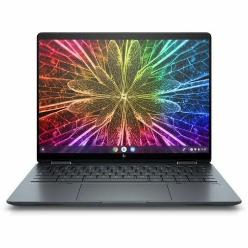 HP Elite Dragonfly 13.5" Convertible 2 in 1 Chromebook - WUXGA+ - Intel Core i5 12th Gen i5-1245U - vPro Technology - Intel Evo Platform - 8 GB - 256 GB SSD - Bilingual Keyboard - Slate Blue - Smart Buy - Intel Chip - 1920 x 1280 - ChromeOS - Intel Iris Xe Graphics - Sure View, In-plane Switching (IPS) Technology, BrightView - Front Camera/Webcam - 10 Hours Battery Run Time - IEEE 802.11ax Wireless LAN Standard