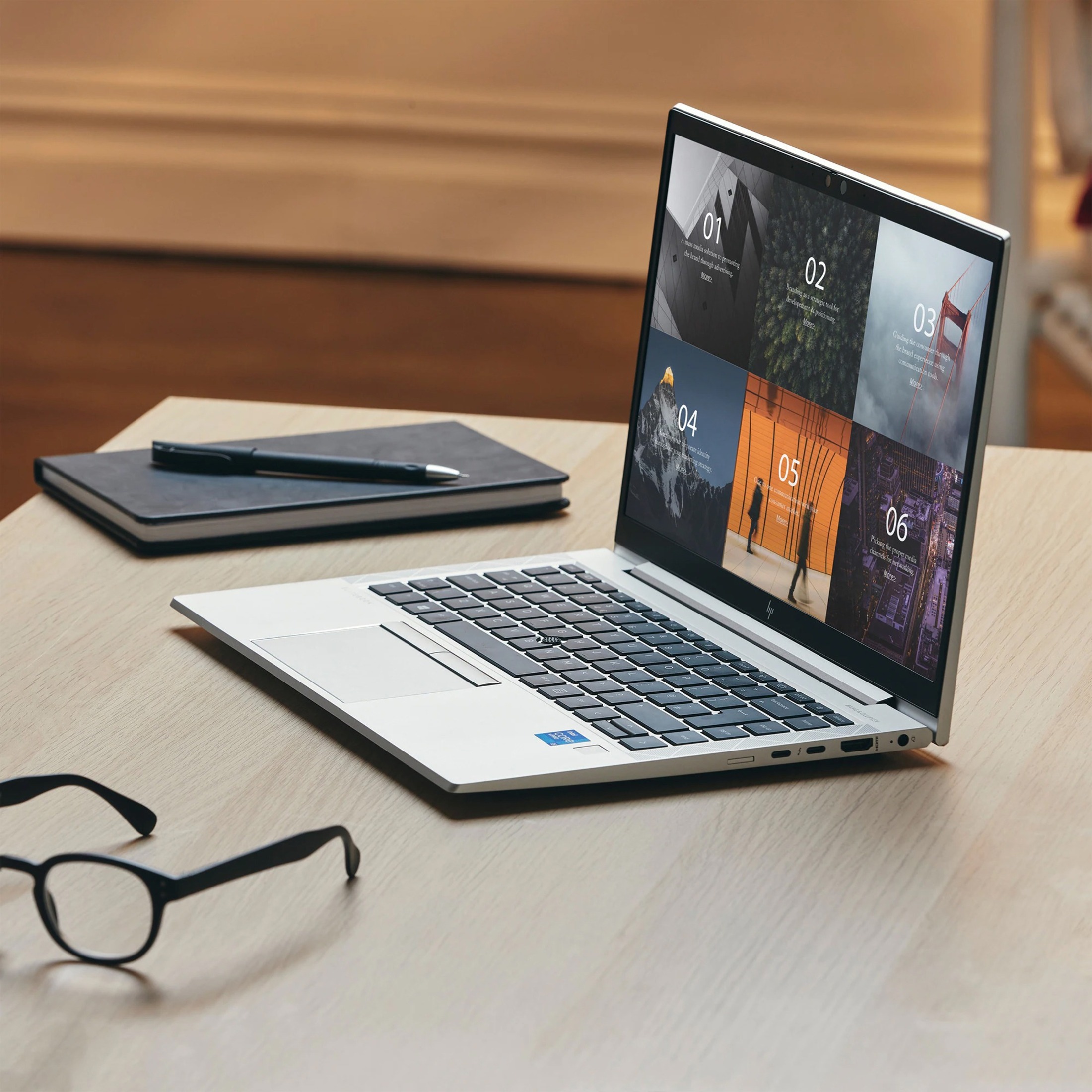 HP EliteBook 840 G8 14" Notebook - Full HD - 60 Hz - Intel Core i5 11th Gen i5-1145G7 - vPro Technology - 8 GB - 256 GB SSD - Intel Chip - 1920 x 1080 - Intel Iris Xe Graphics - In-plane Switching (IPS) Technology — alternate image2