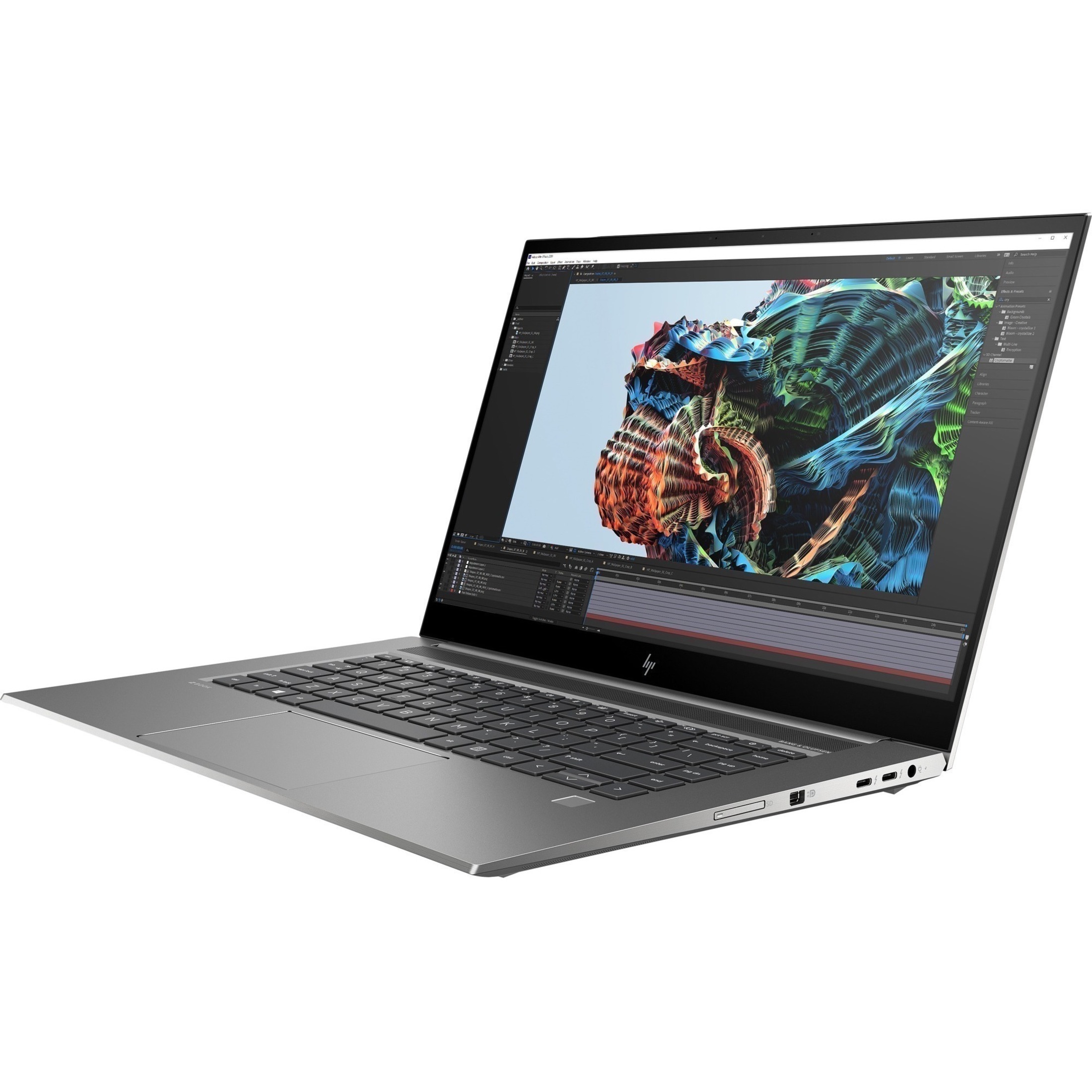HP ZBook Studio G8 15.6" Mobile Workstation - Intel Core i7 11th Gen i7-11850H - vPro Technology - 32 GB - 1 TB SSD - Intel WM590 Chip - 9.50 Hours Battery Run Time - IEEE 802.11ax Wireless LAN Standard — alternate image1