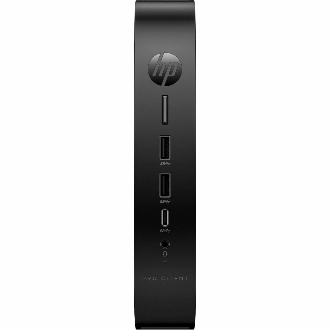 HP Pro t550 Thin Client Celeron J6412 Quad-core (4 Core) 2 GHz - Intel Chip - 8 GB RAM DDR4 SDRAM - 256 GB SSD - Gigabit Ethernet - Windows 10 IoT Enterprise LTSC 2021 - DisplayPort - Network (RJ-45) - 7 Total USB Port(s) - 2 USB 2.0 Port(s) - USB Type-C - 45 W
