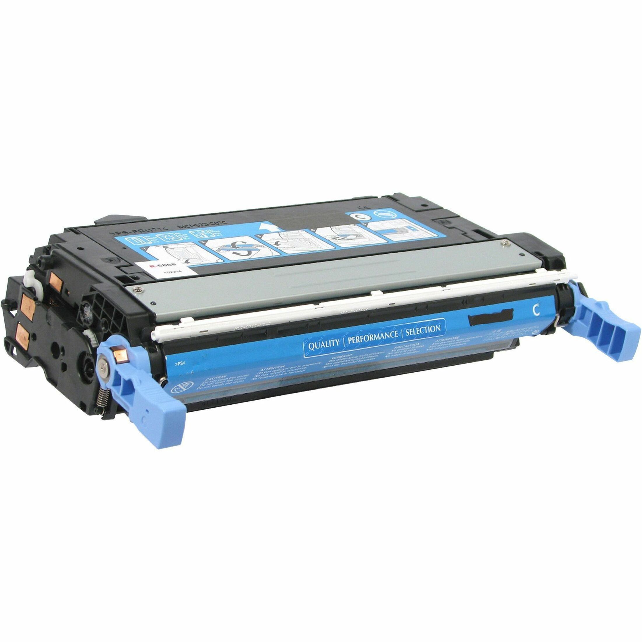 HP 643A (Q5951A) Original Standard Yield Laser Toner Cartridge - Single Pack - Cyan - 1 Each - 10000 Pages — out of package