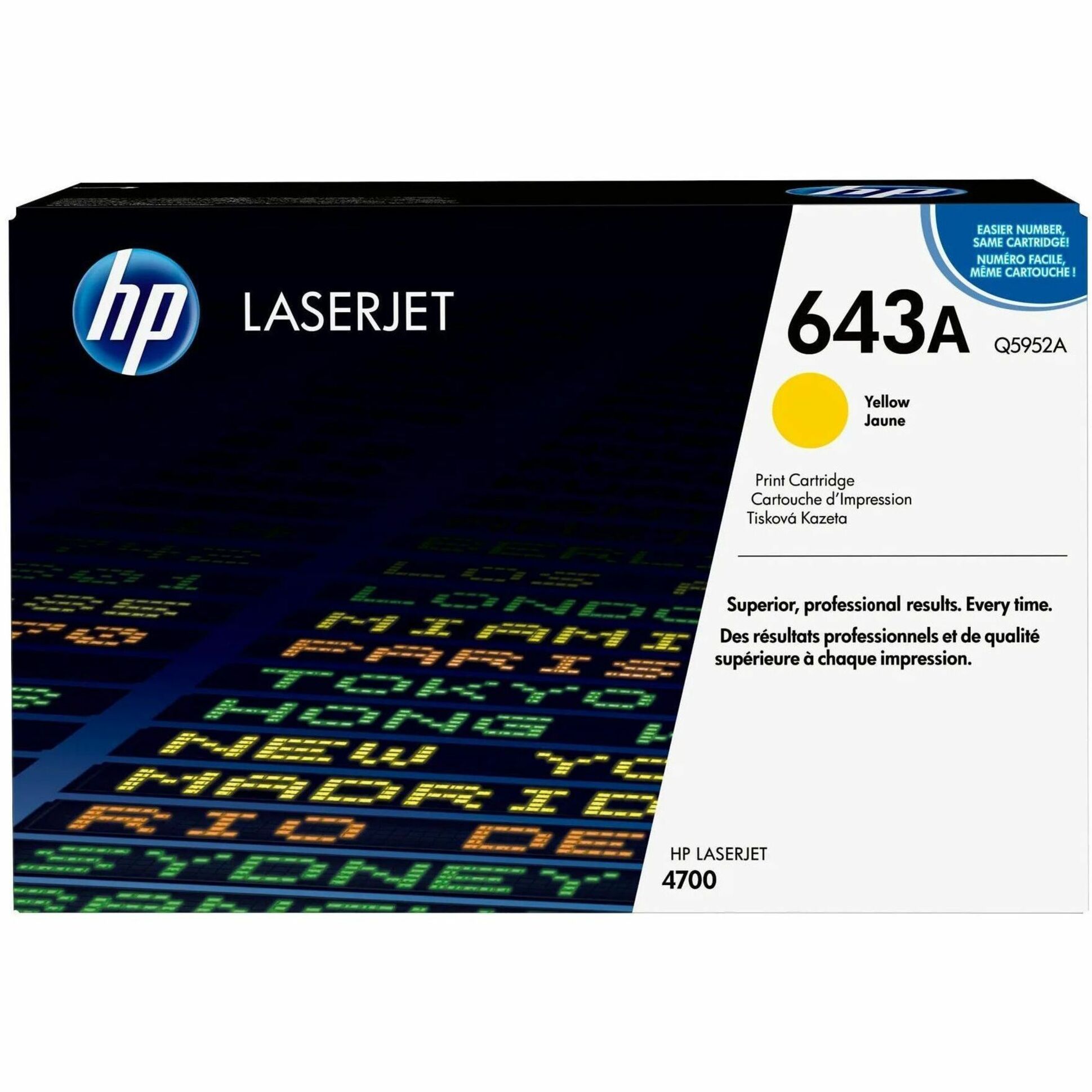 HP 643A (Q5952A) Original Laser Toner Cartridge
