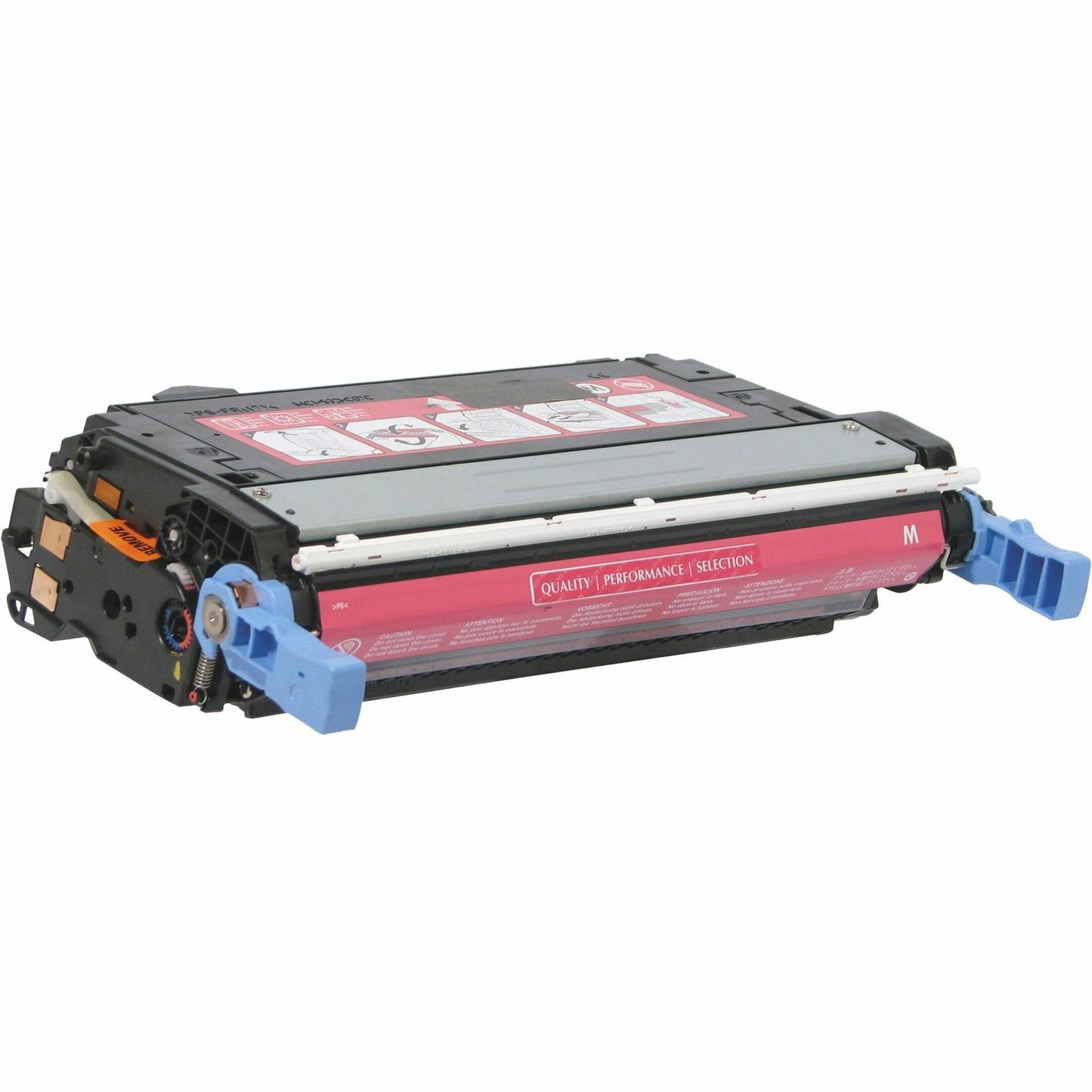 HP 643A (Q5953A) Original Laser Toner Cartridge - Single Pack - Magenta - 1 Each - 10000 Pages — out of package