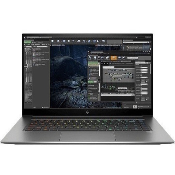 HP ZBook Studio G8 15.6" Mobile Workstation - 4K UHD - 120 Hz - Intel Core i7 11th Gen i7-11850H - vPro Technology - 32 GB - 512 GB SSD - Refurbished - Intel WM590 Chip - 3840 x 2160 - DreamColor - Front Camera/Webcam - 9.50 Hours Battery Run Time - IEEE 802.11ax Wireless LAN Standard — alternate image3