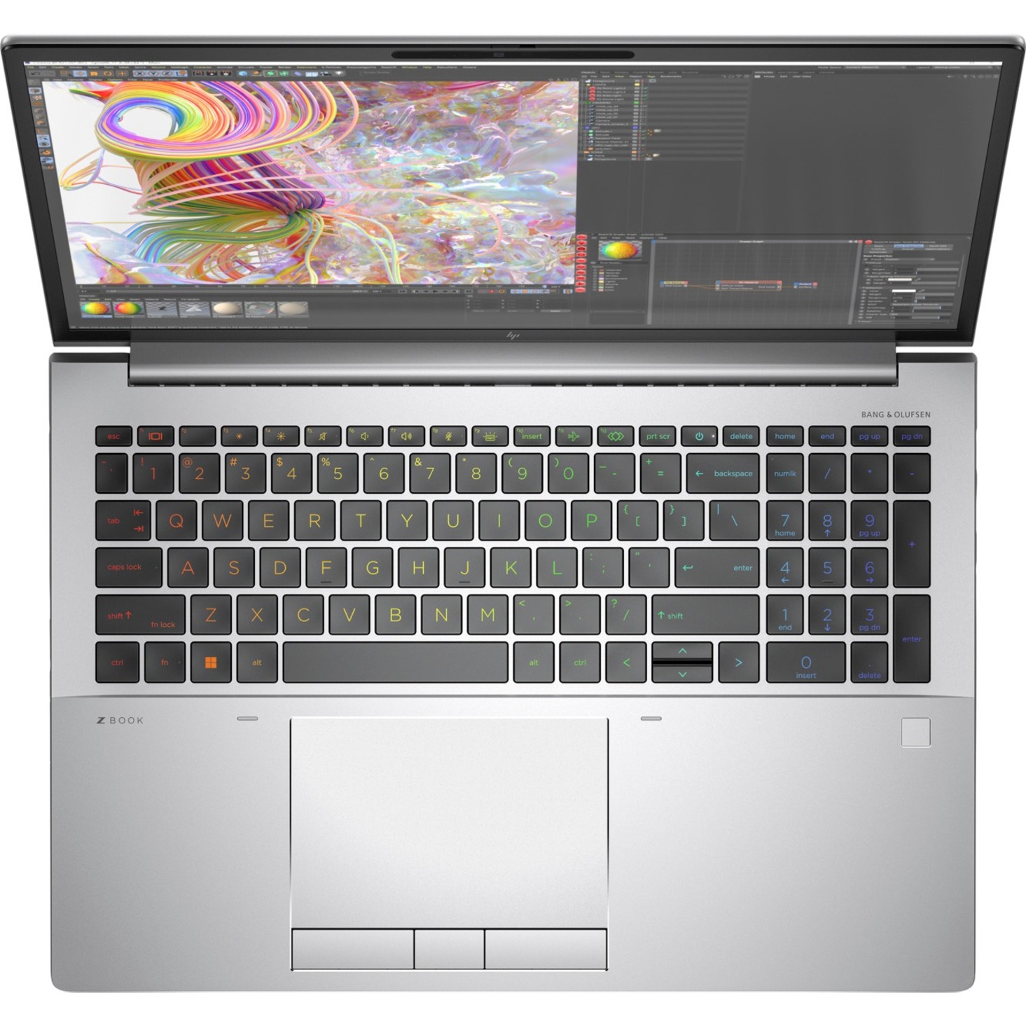 HP ZBook Fury G9 16" Mobile Workstation - Intel Core i7 12th Gen i7-12850HX - 64 GB - 1 TB SSD - Intel WM690 Chip - LTE Advanced - IEEE 802.11ax Wireless LAN Standard — alternate image2
