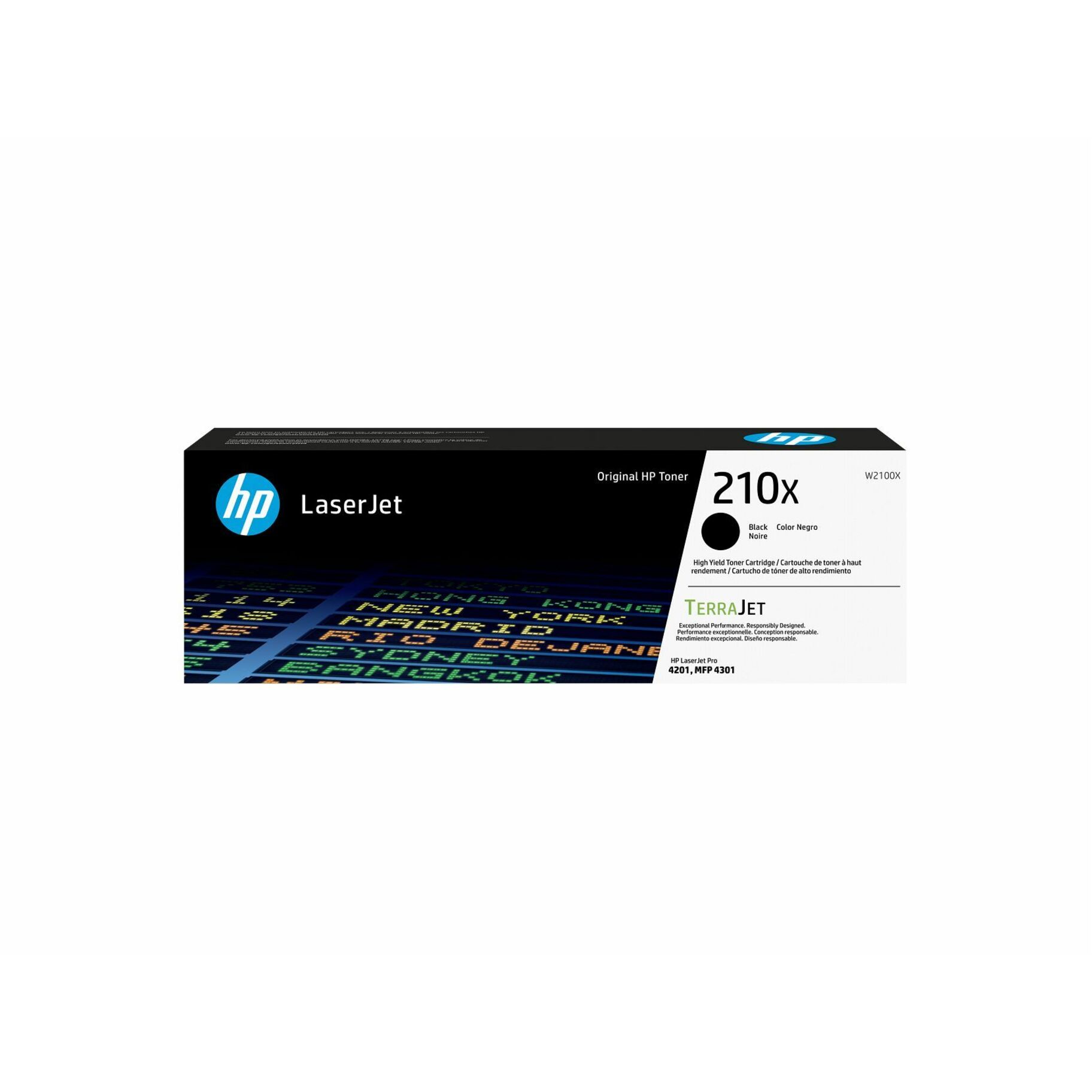 HP 210X Original High Yield Laser Toner Cartridge - Black - 1 Each - 7500 Page Yield