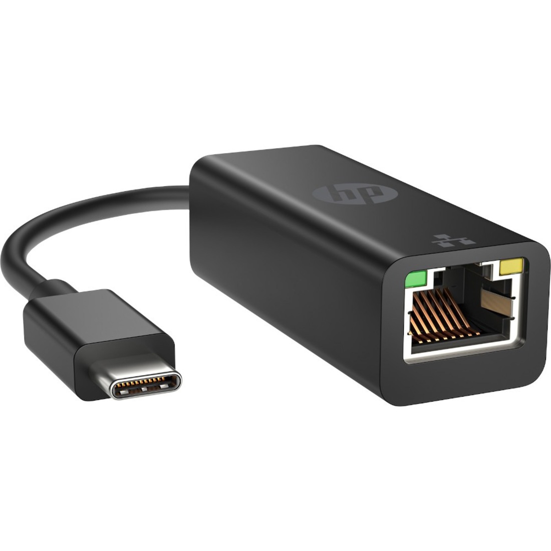 HP Ethernet Adapter - USB Type C - 1 Gbit/s Data Transfer Rate - 1 - Twisted Pair - 1000Base-T - TAA Compliant — alternate image3