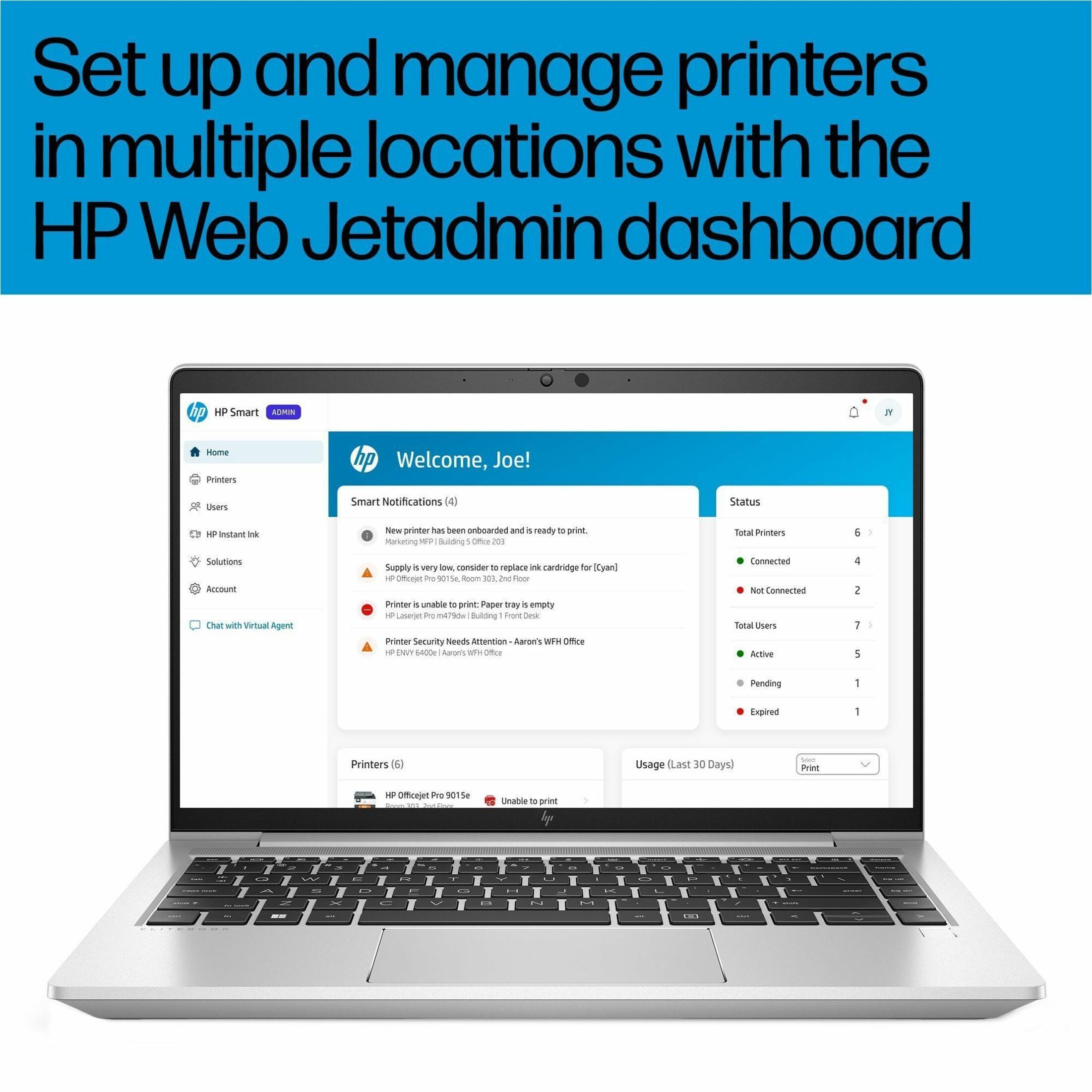 HP LaserJet Pro 4301fdw Wireless Multifunction Color Printer, Copier, Scanner; Duplex - For Plain Paper Print — alternate image5