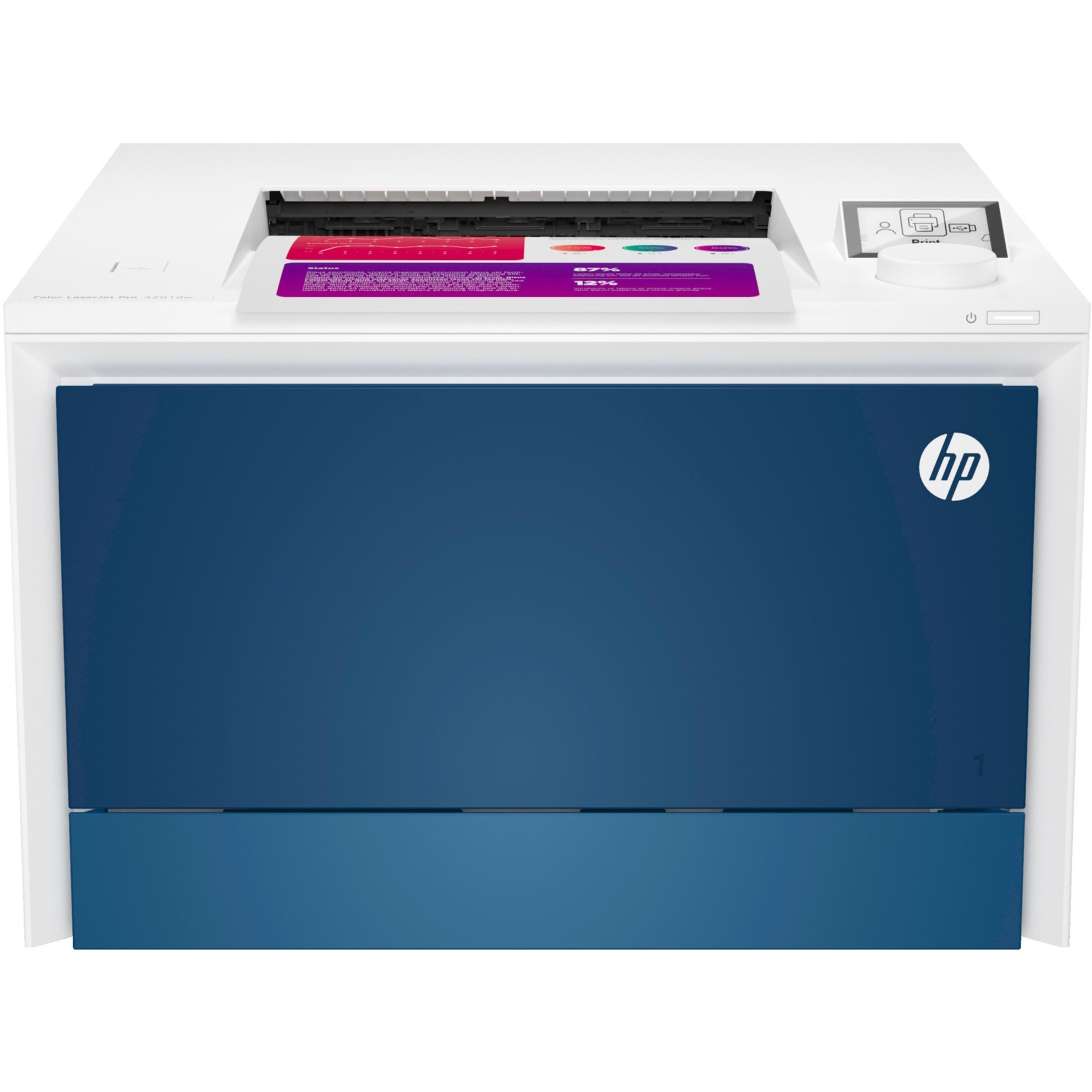 HP LaserJet Pro 4201dw Wireless Laser Printer - Color - Plain Paper Print — alternate image1