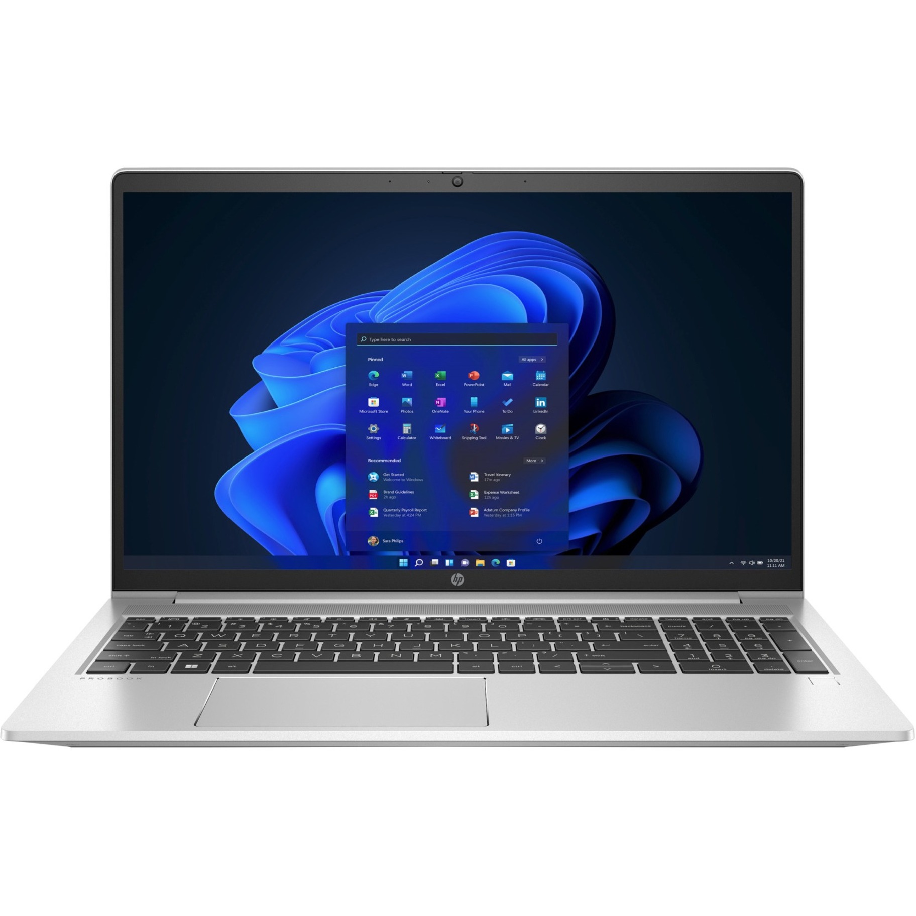 HP ProBook 450 G9 15.6" Notebook - Full HD - Intel Core i5 12th Gen i5-1235U - 8 GB - 512 GB SSD - Intel Chip - 1920 x 1080 - Windows 11 Pro - Intel Iris Xe Graphics - In-plane Switching (IPS) Technology - Front Camera/Webcam - IEEE 802.11ax Wireless LAN Standard — frontmaximum