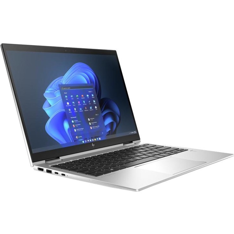 HP Elite x360 830 G9 13.3" Touchscreen Convertible 2 in 1 Notebook - 5G - WUXGA - 60 Hz - Intel Core i5 12th Gen i5-1245U - 16 GB - 256 GB SSD - Intel Chip - LTE - 1920 x 1200 - Intel Iris Xe Graphics - In-plane Switching (IPS) Technology - IEEE 802.11ax Wireless LAN Standard — right