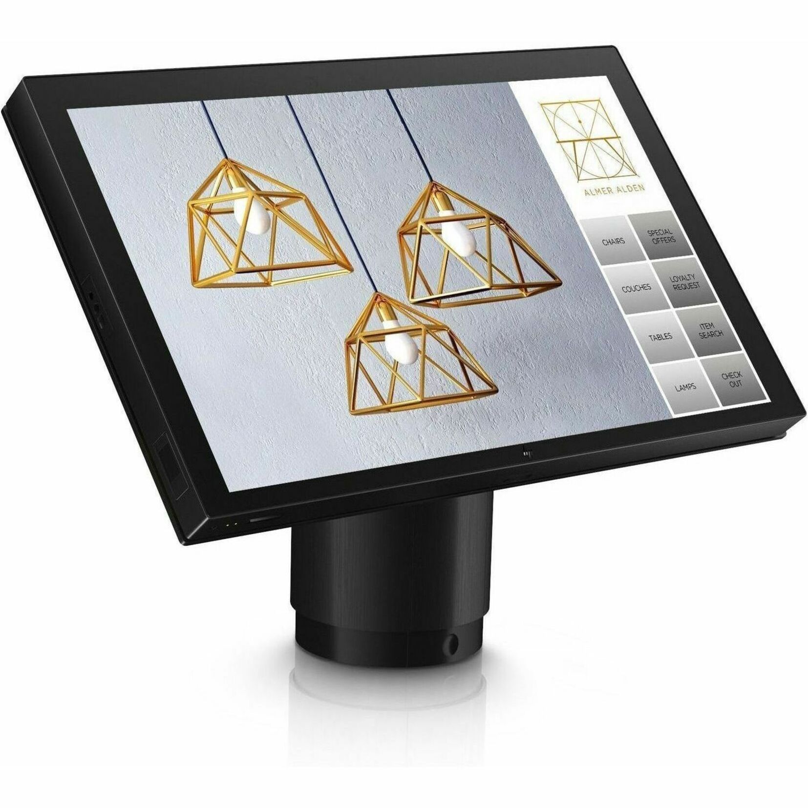 HP Engage One Pro POS Terminal - Core i5 i5-10500E 3.10 GHz - vPro Technology - 8 GB DDR4 SDRAM - 256 GB SSD PCIe NVMe — alternate image1