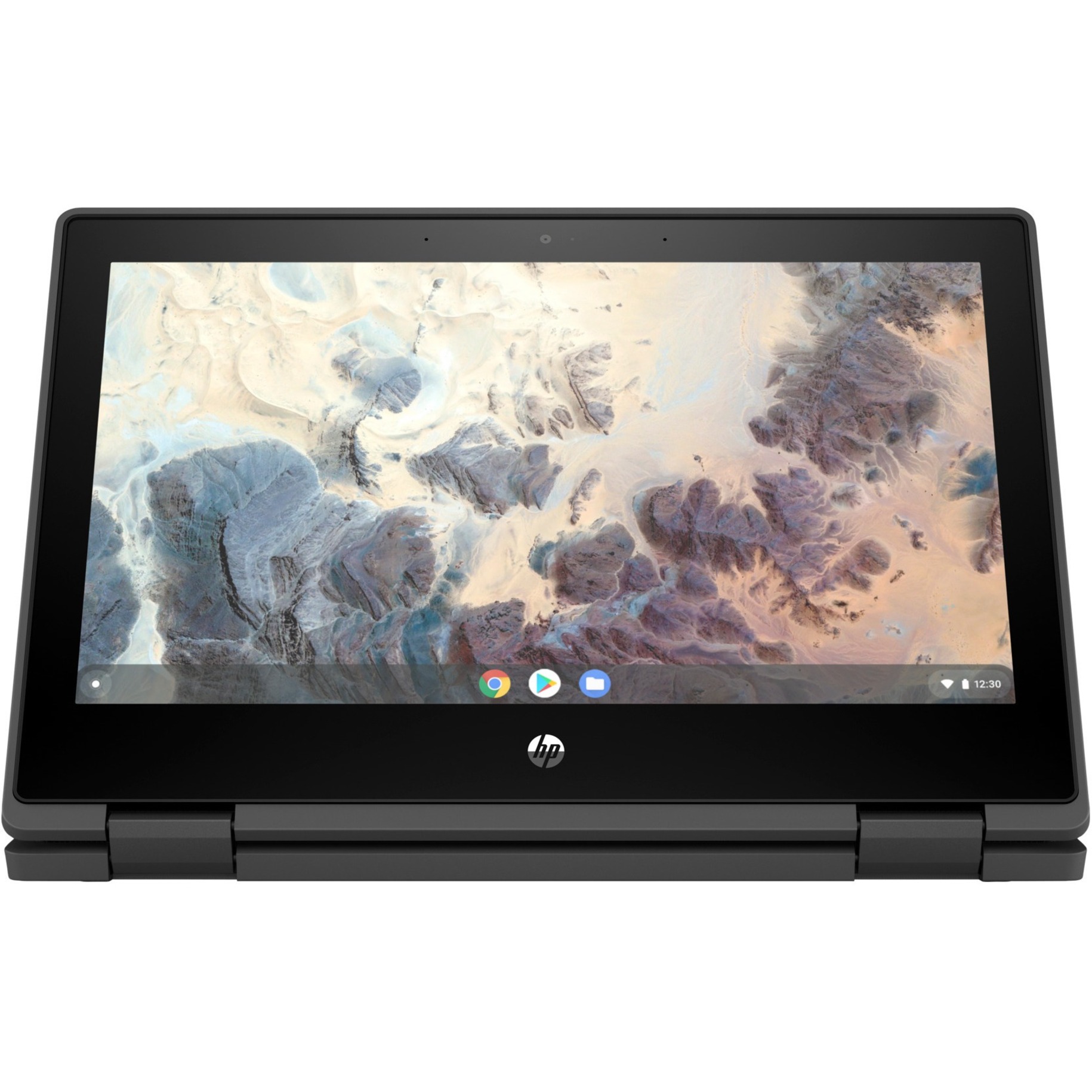 HP Chromebook x360 11 G4 EE 11.6" Touchscreen Rugged Convertible 2 in 1 Chromebook - HD - 60 Hz - Intel Celeron N4500 - 4 GB - 32 GB Flash Memory - Intel Chip - 1366 x 768 - ChromeOS - Intel UHD Graphics - BrightView, In-plane Switching (IPS) Technology - Front Camera/Webcam - 12 Hours Battery Run Time - IEEE 802.11ax Wireless LAN Standard — alternate image2