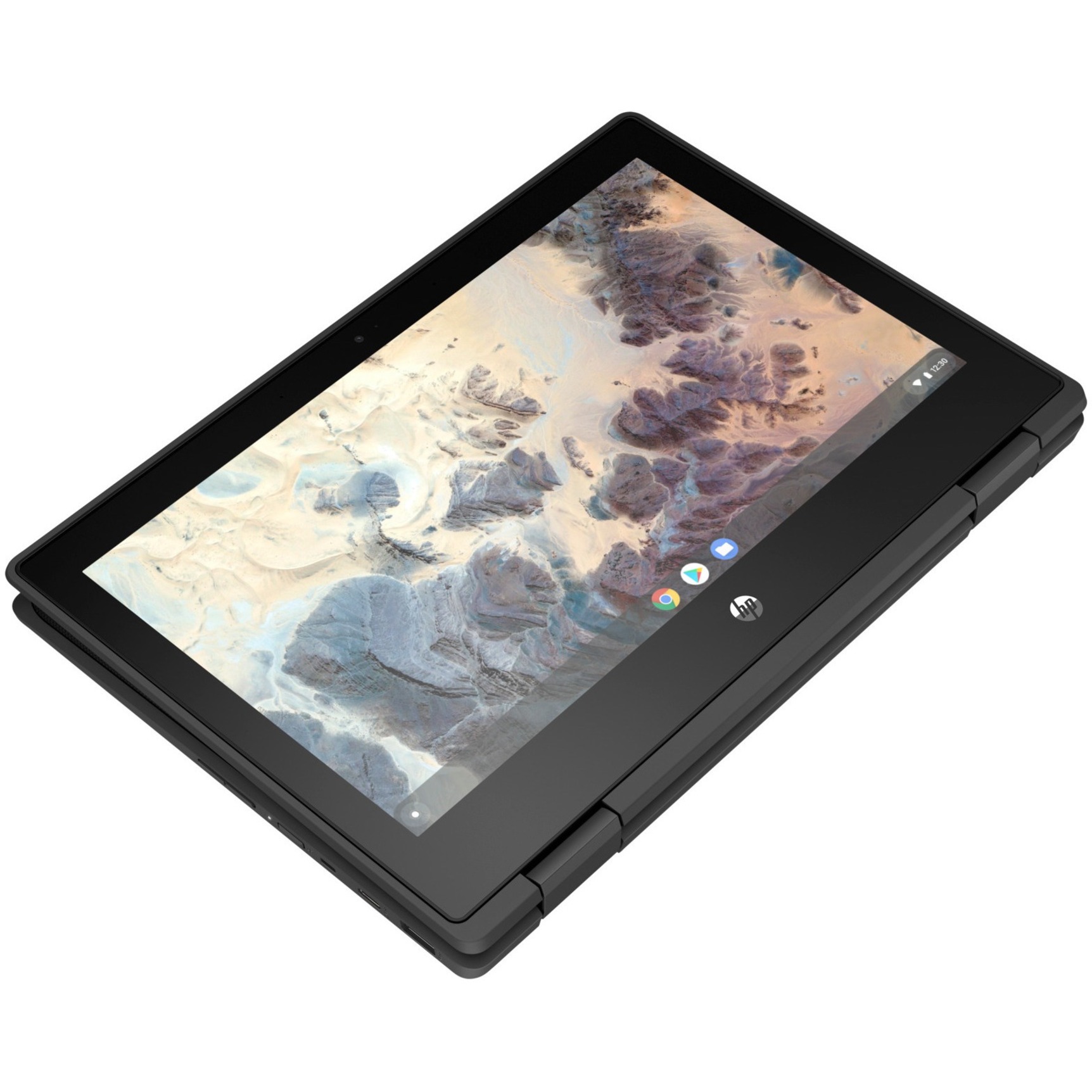 HP Chromebook x360 11 G4 EE 11.6" Touchscreen Rugged Convertible 2 in 1 Chromebook - HD - 60 Hz - Intel Celeron N4500 - 4 GB - 32 GB Flash Memory - Intel Chip - 1366 x 768 - ChromeOS - Intel UHD Graphics - BrightView, In-plane Switching (IPS) Technology - Front Camera/Webcam - 12 Hours Battery Run Time - IEEE 802.11ax Wireless LAN Standard — alternate image4