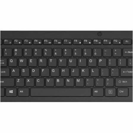 HP 330 Wireless Mouse and Keyboard Combination - USB Type A Plunger Wireless RF 2.40 GHz Keyboard - English (Canada) - USB Type A Wireless RF Mouse - AAA - Compatible with PC — alternate image3