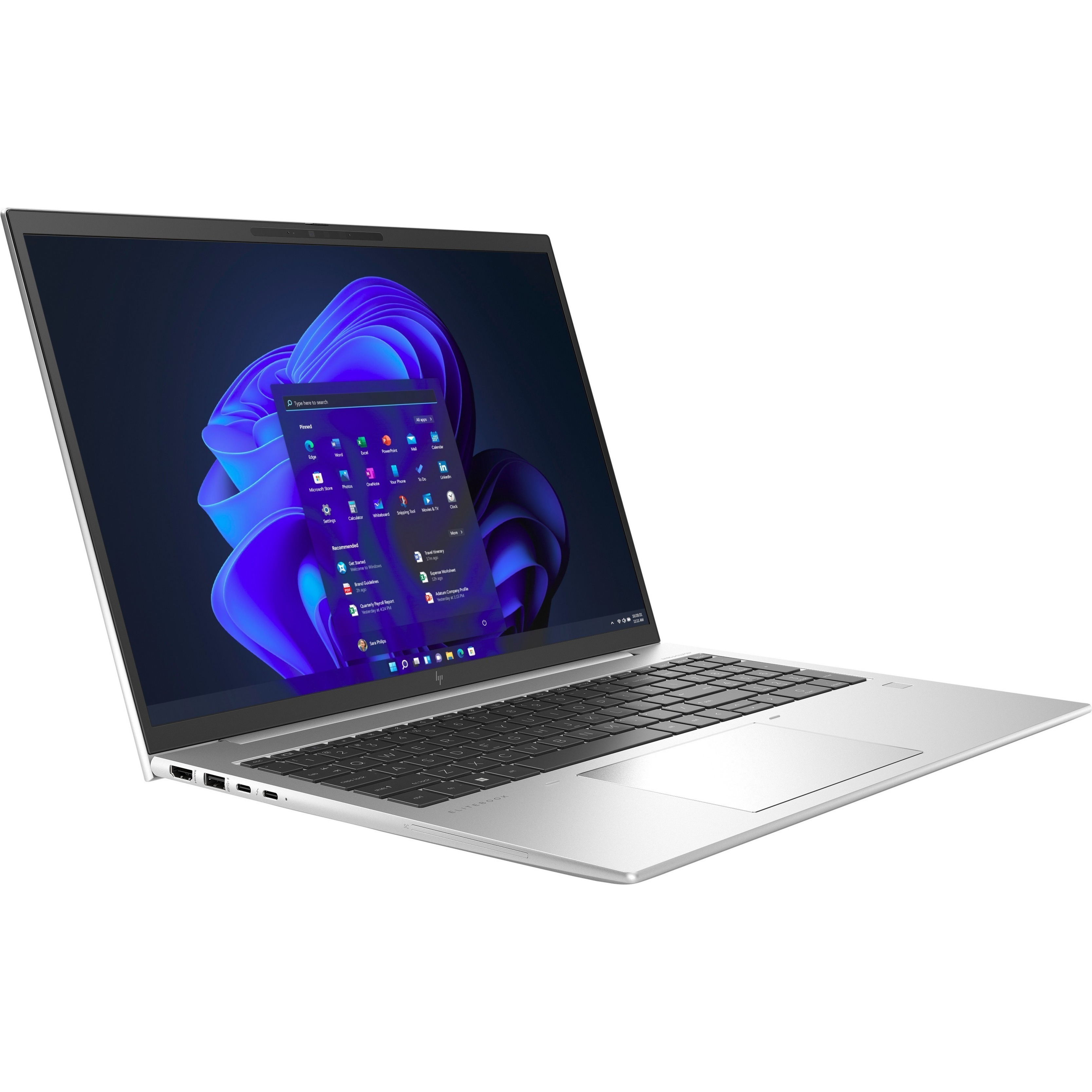 HP EliteBook 865 G9 16" Notebook - WUXGA - AMD Ryzen 5 PRO 6650U - 16 GB - 256 GB SSD - AMD Chip - 1920 x 1200 - AMD Radeon Graphics - In-plane Switching (IPS) Technology - IEEE 802.11ax Wireless LAN Standard — alternate image2