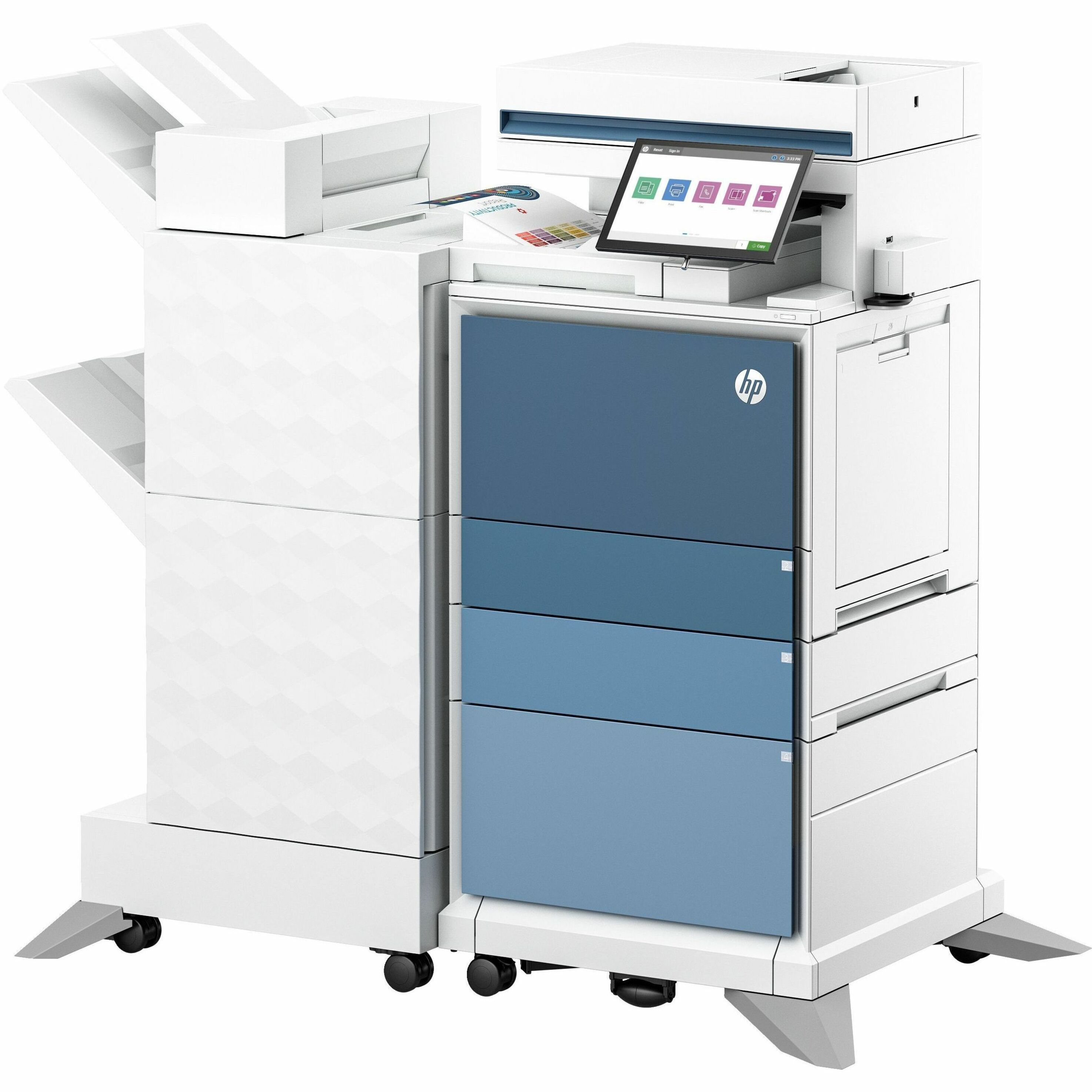 HP LaserJet Enterprise 6800zfw+ Wired Laser Multifunction Printer