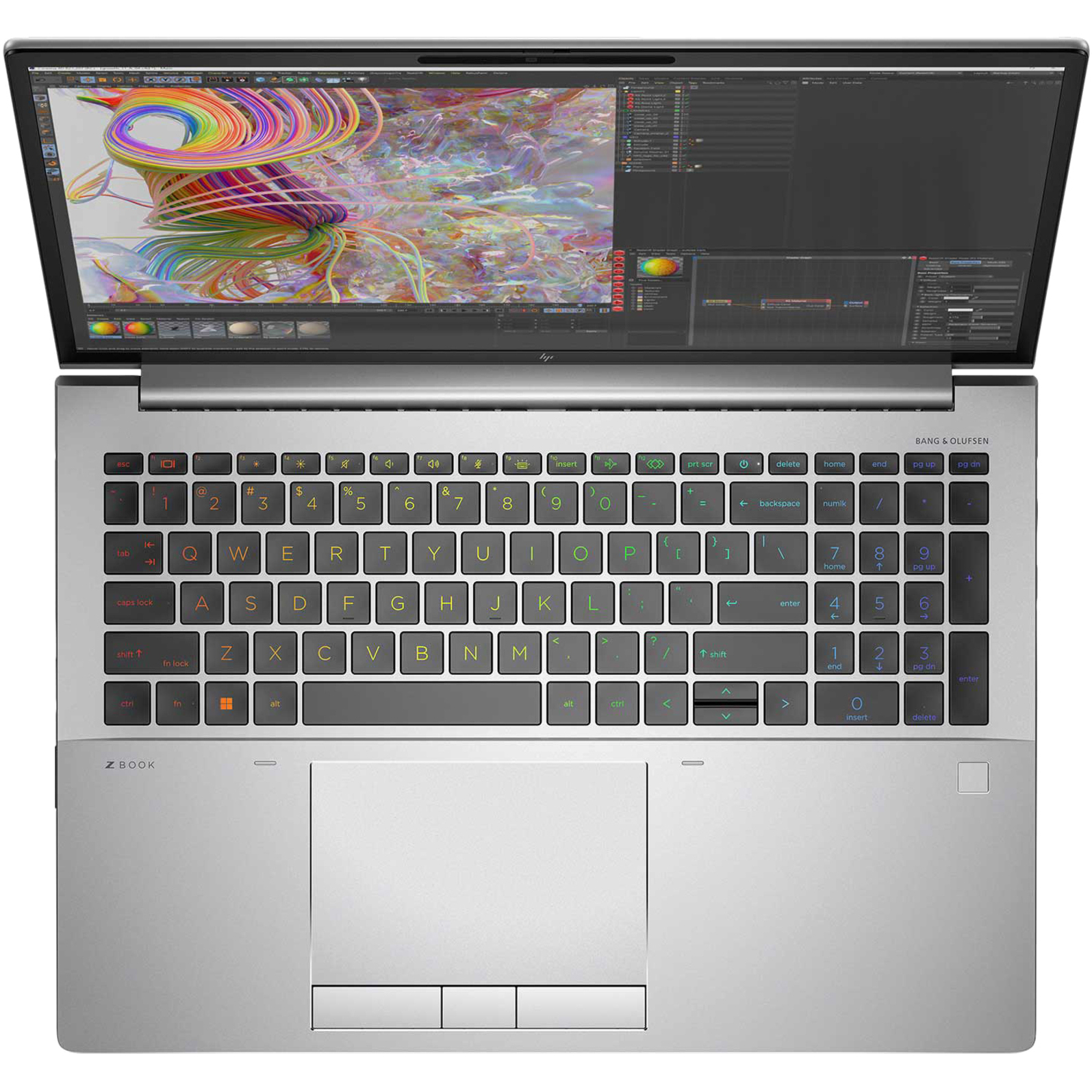 HP ZBook Fury G9 16" Mobile Workstation - 5G - Intel Core i7 12th Gen i7-12850HX - vPro Technology - 64 GB - 512 GB SSD - Intel WM690 Chip - LTE - IEEE 802.11ax Wireless LAN Standard — alternate image2