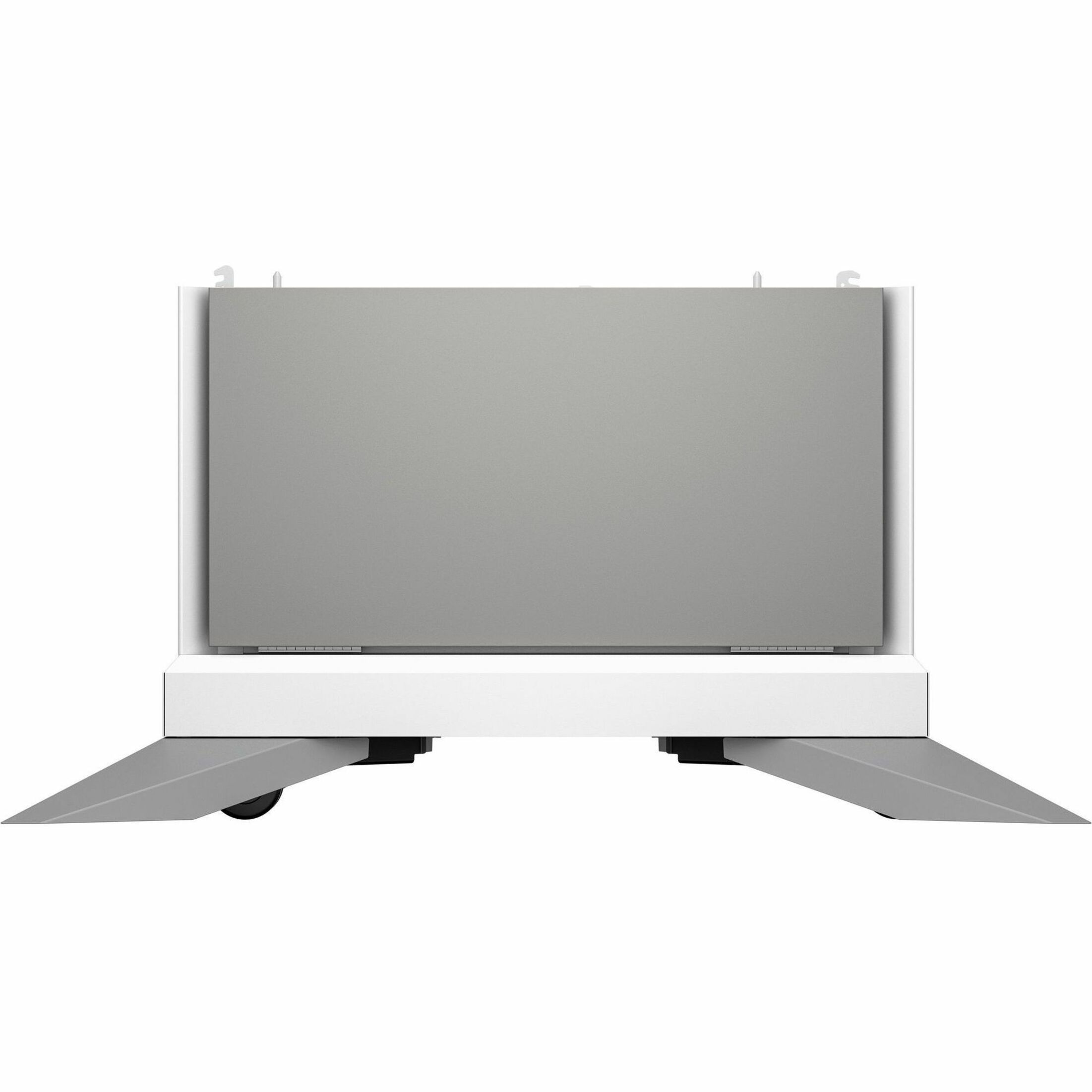 HP Color LaserJet Lunar Gray Storage Stand (65A42A) - 15.47" Height x 20.47" Width x 20.47" Depth - Gray - For Printer, Paper, Supplies, Storage - Sturdy
