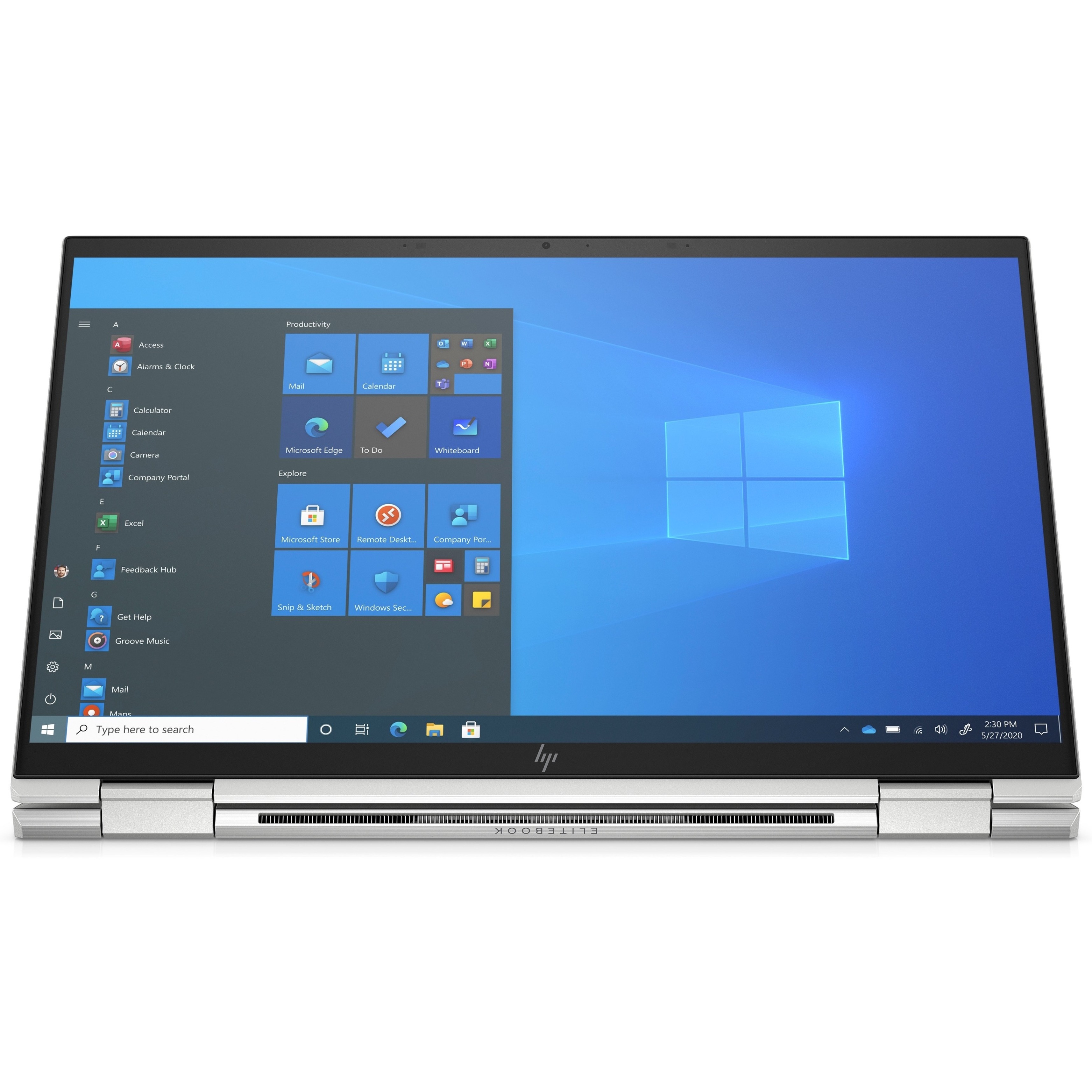 HP EliteBook x360 1030 G8 13.3" Touchscreen Convertible 2 in 1 Notebook - 4G - 60 Hz - Intel Core i5 11th Gen i5-1135G7 - 16 GB - 256 GB SSD - Intel Chip - LTE Advanced - Intel Iris Xe Graphics - 16.25 Hours Battery Run Time - IEEE 802.11ax Wireless LAN Standard — alternate image1