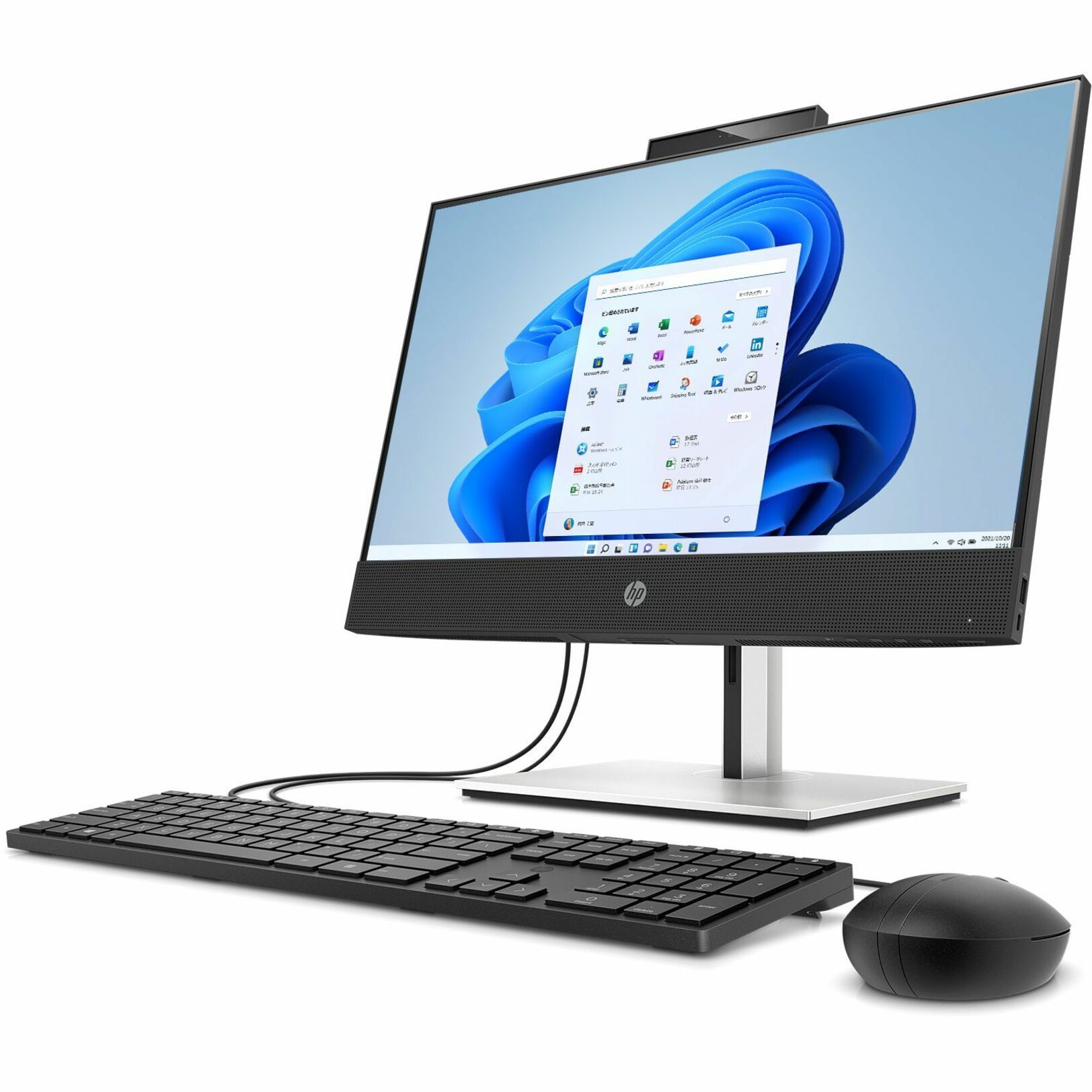 HP ProOne 600 G6 All-in-One Computer - Intel Core i5 10th Gen i5-10500 - vPro Technology - 8 GB - 256 GB PCI Express NVMe SSD - 21.5" Full HD - Desktop - Intel Chip - 1920 x 1080 - IEEE 802.11ax Wireless LAN — alternate image4