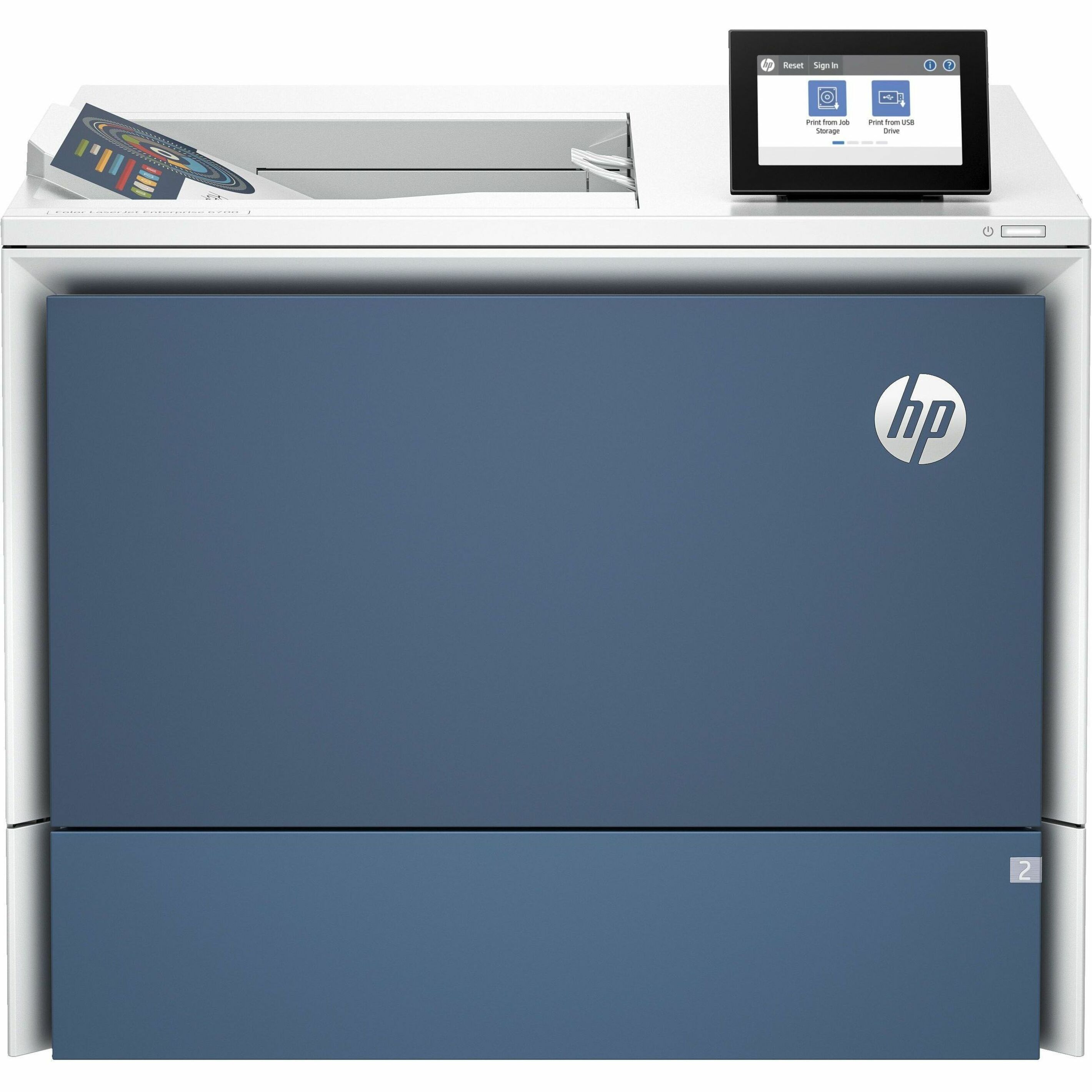 HP LaserJet Enterprise 6700dn Desktop Wireless Laser Printer