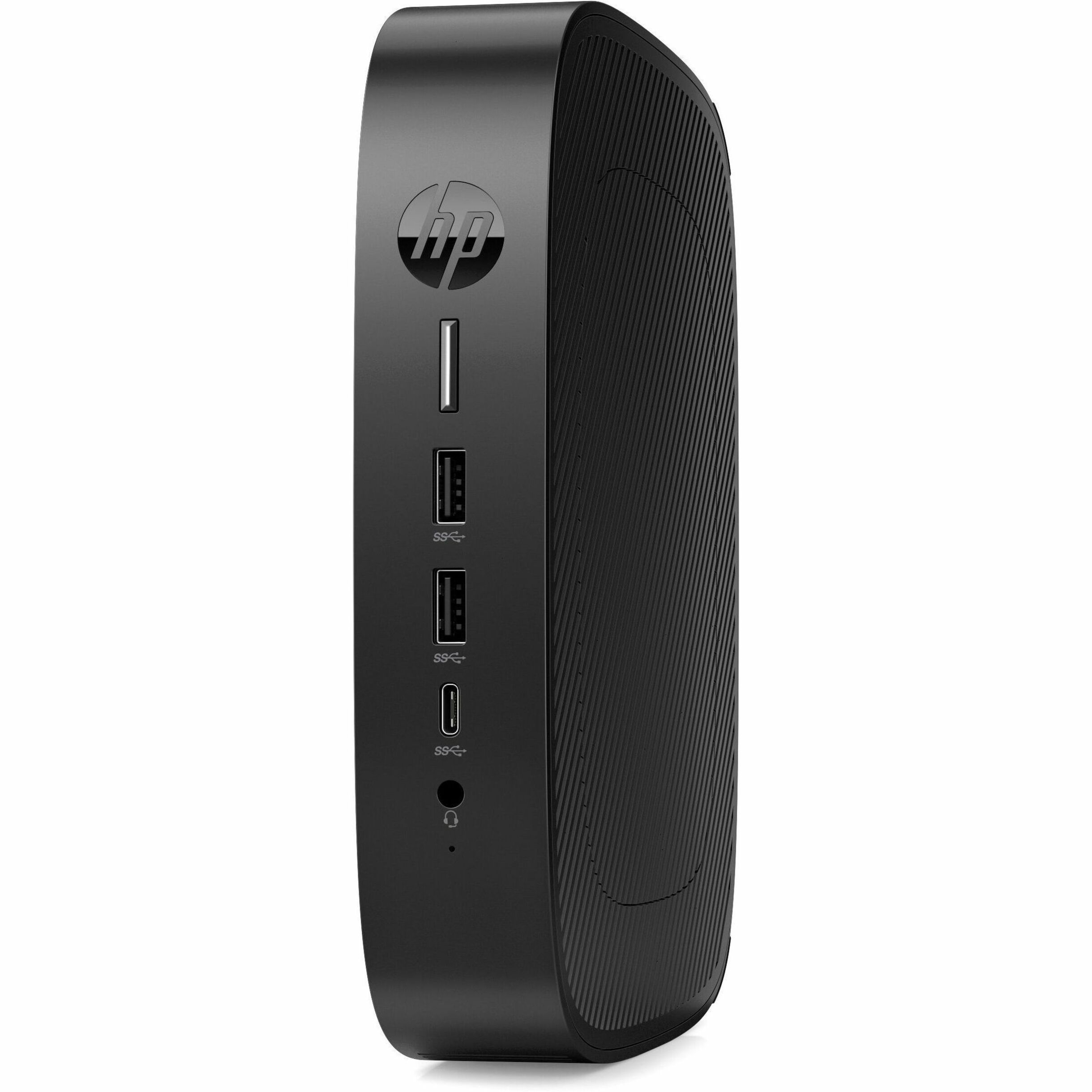 HP Elite t655 Small Form Factor Thin Client Ryzen R2314 Quad-core (4 Core) - AMD Chip - 4 GB RAM DDR4 SDRAM - DDR4-3200/PC4-25600 - 32 GB Flash - Ethernet - HP ThinPro - DisplayPort - Network (RJ-45) - 6 Total USB Port(s) - 45 W